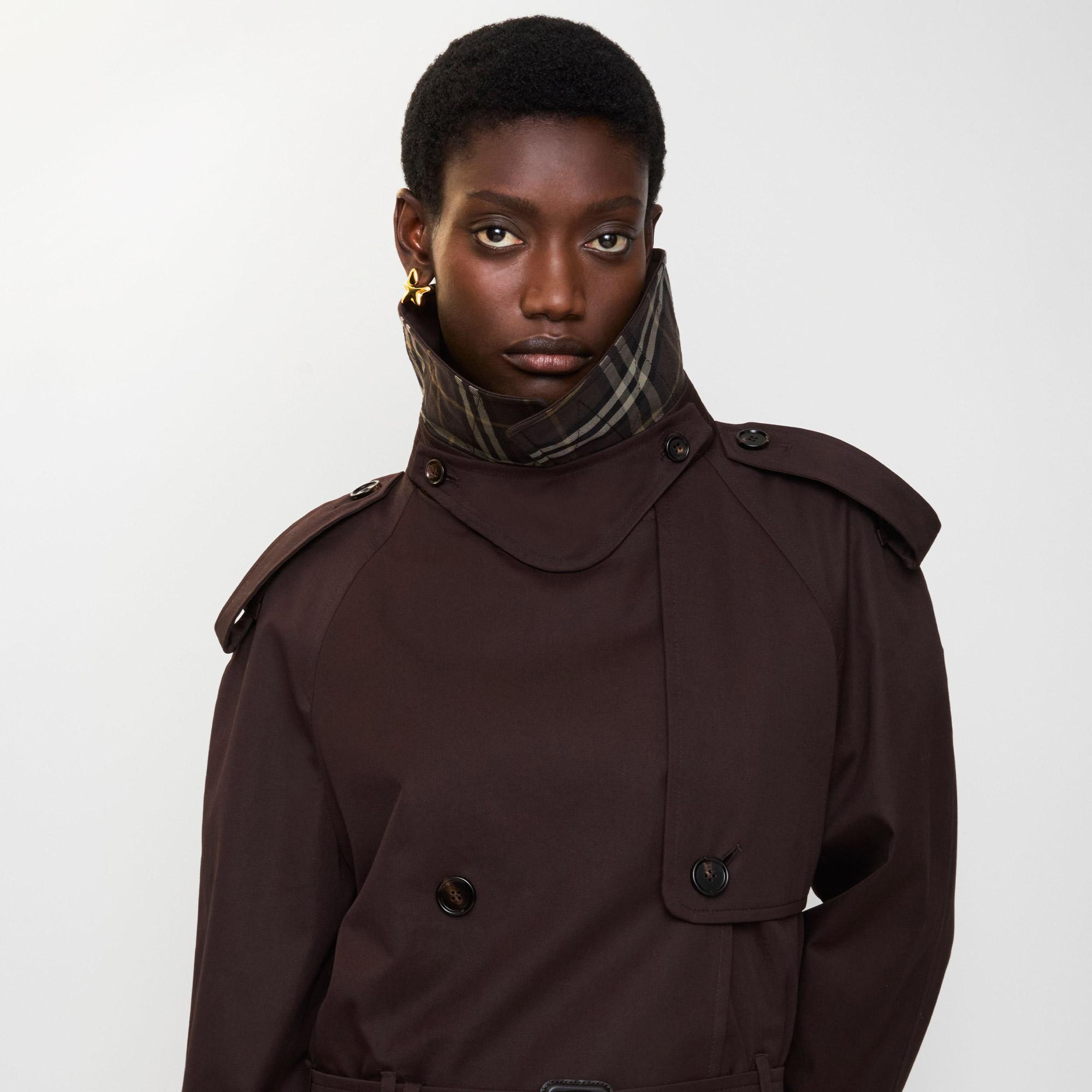 Burberry Dolebury Kadın Kahverengi Pardesü