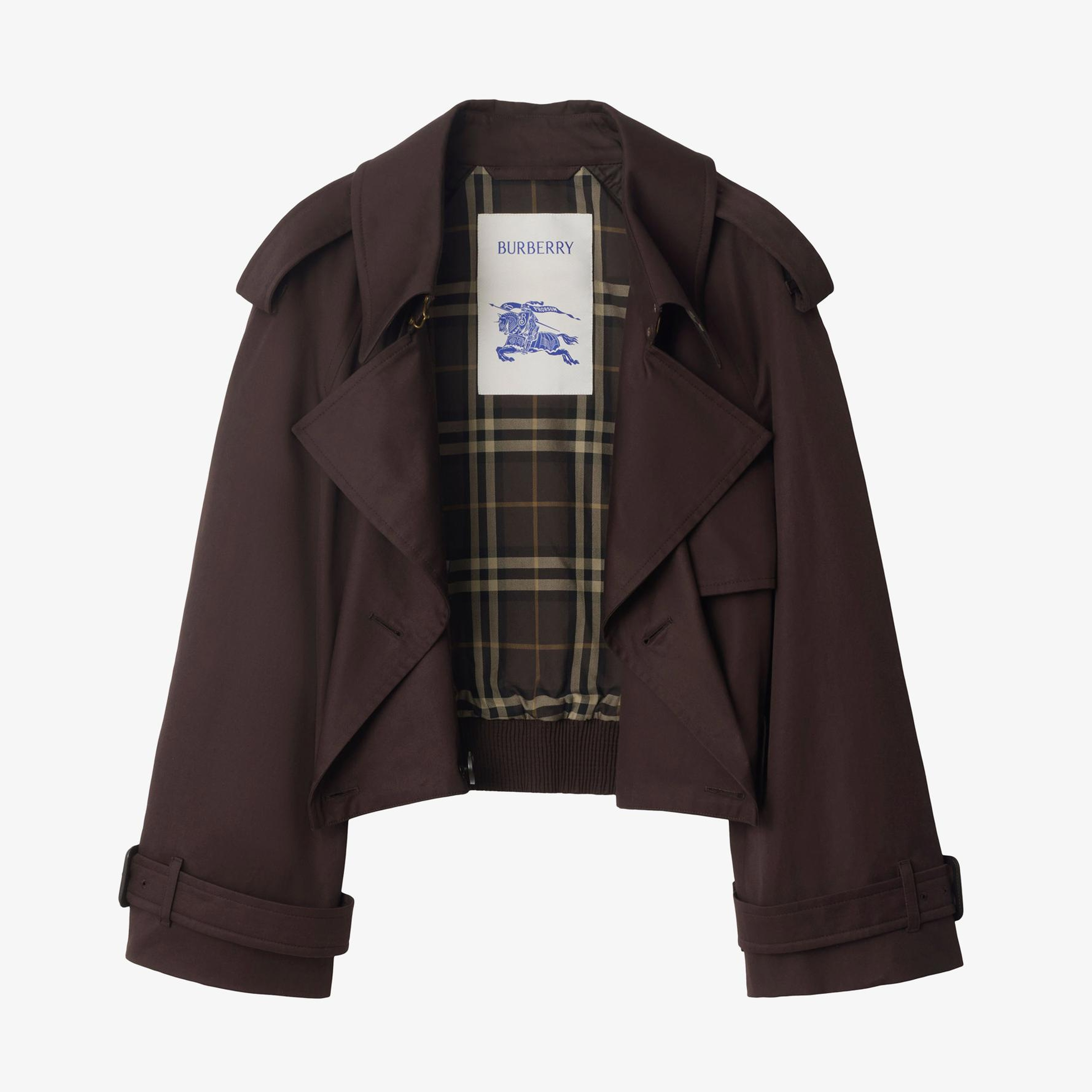 Burberry Dolebury Kadın Kahverengi Pardesü