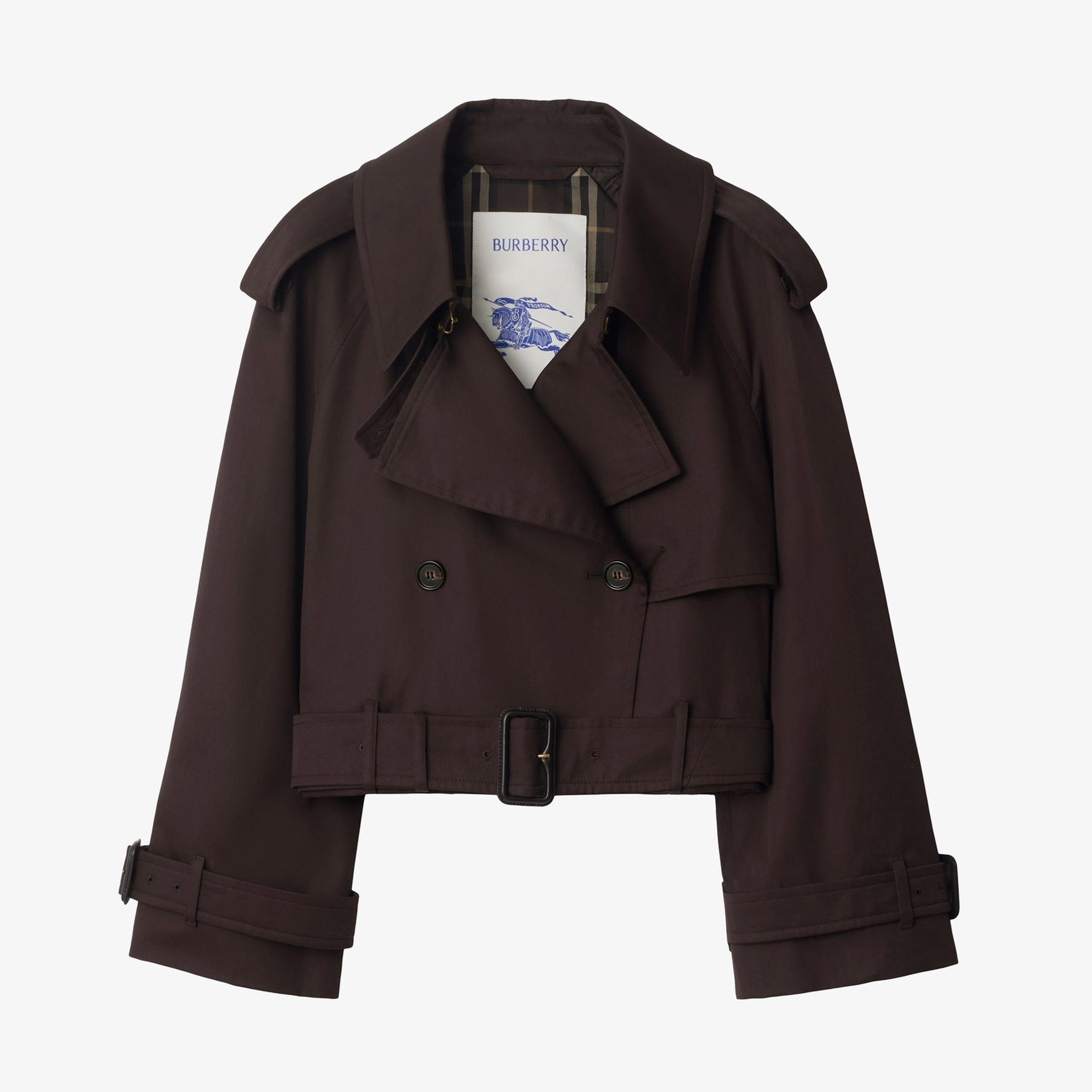 Burberry Dolebury Kadın Kahverengi Pardesü