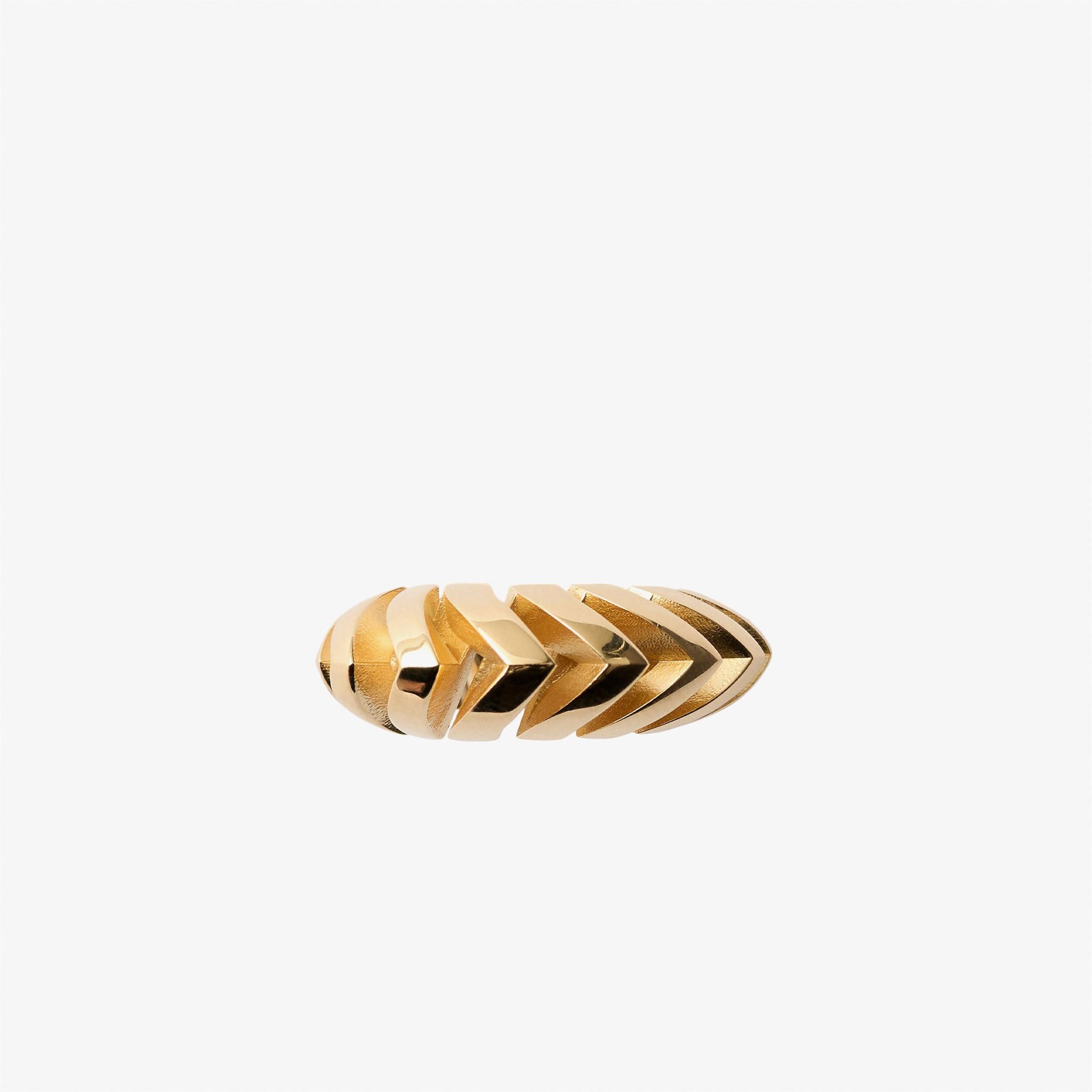 Burberry Thorn Kadın Altın Rengi Yüzük