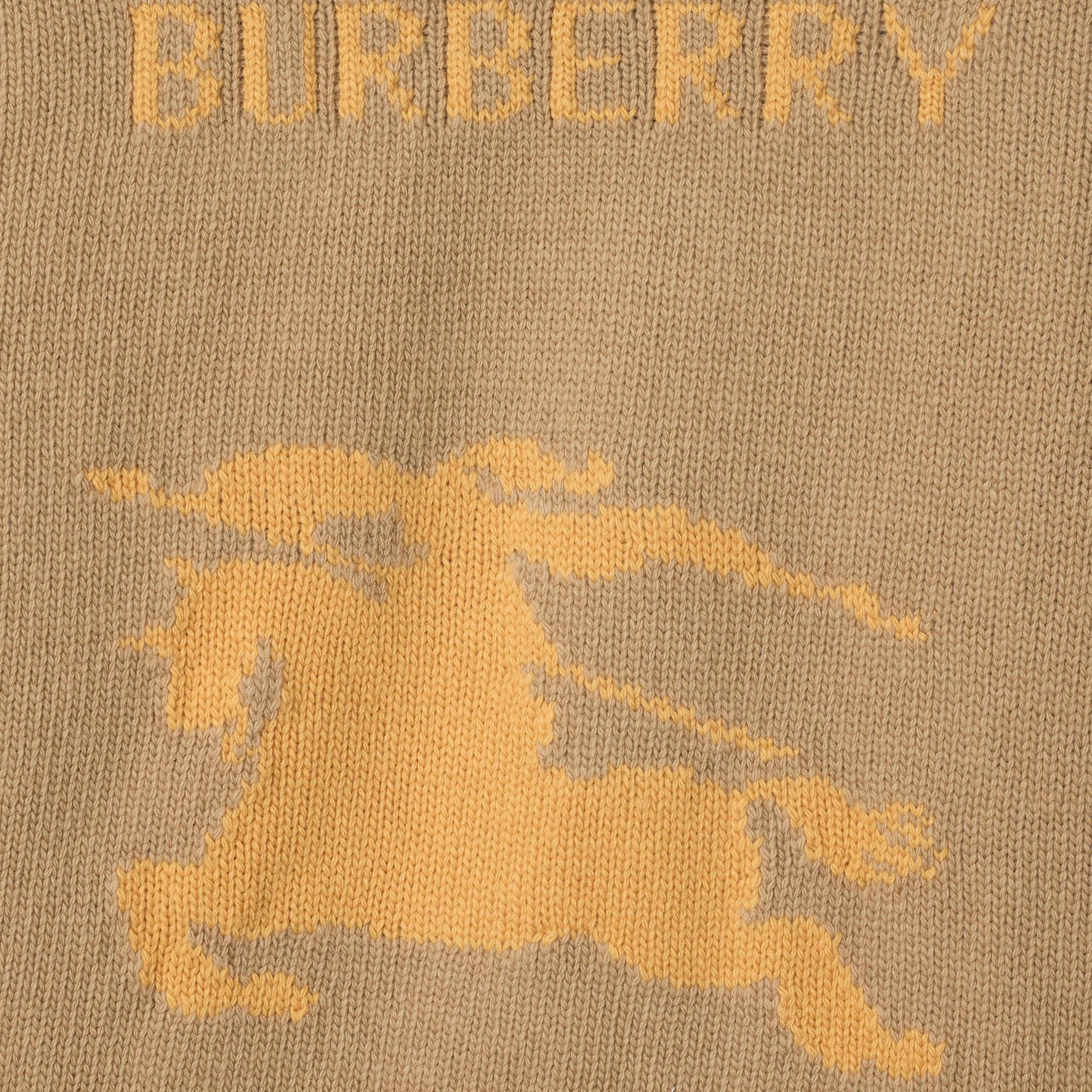 Burberry Wool Cashmere Kadın Bej Triko