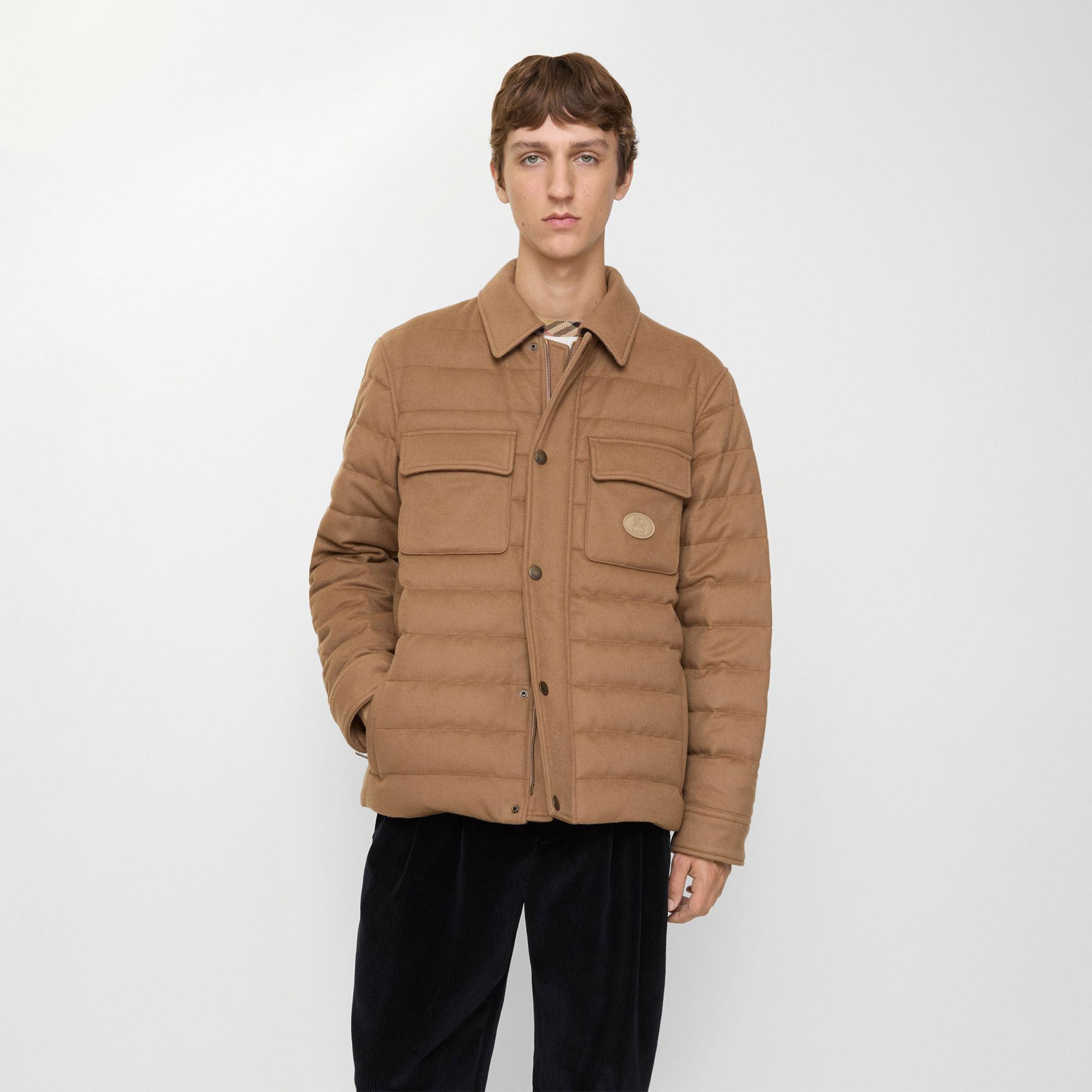Burberry Shea Erkek Bej Mont
