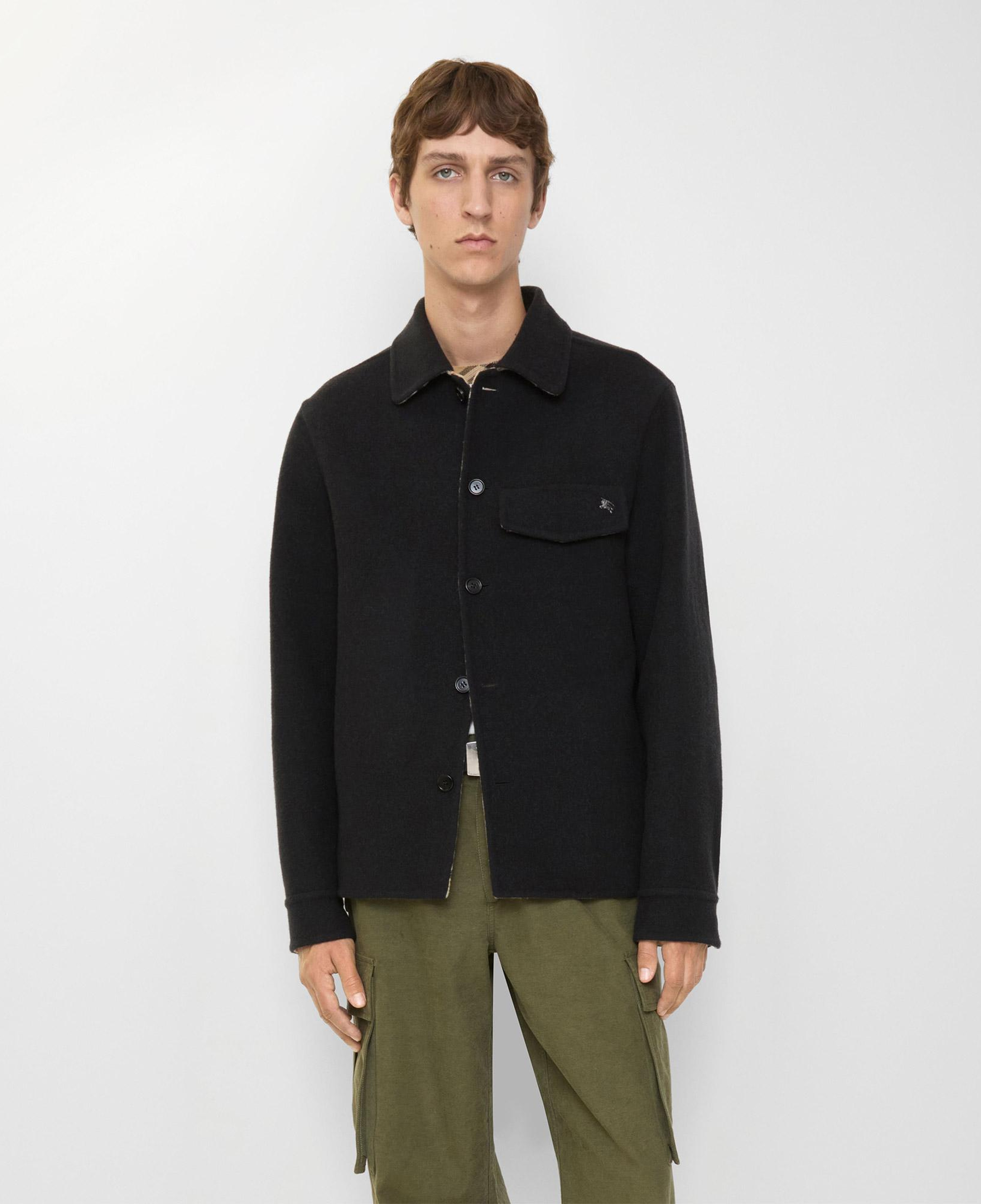 Burberry Thorn Erkek Siyah Mont