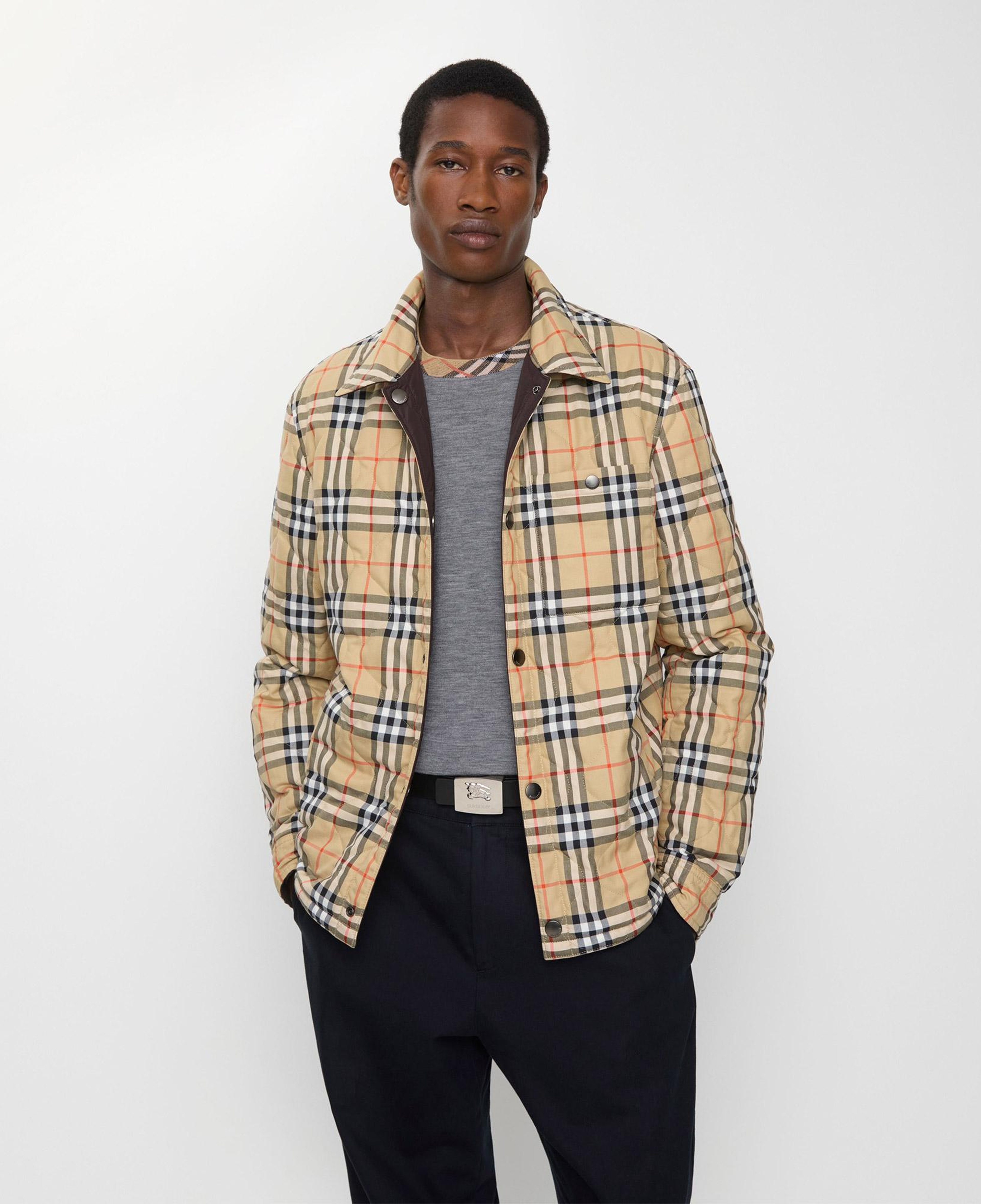 Burberry Brighton Erkek Kahverengi Mont