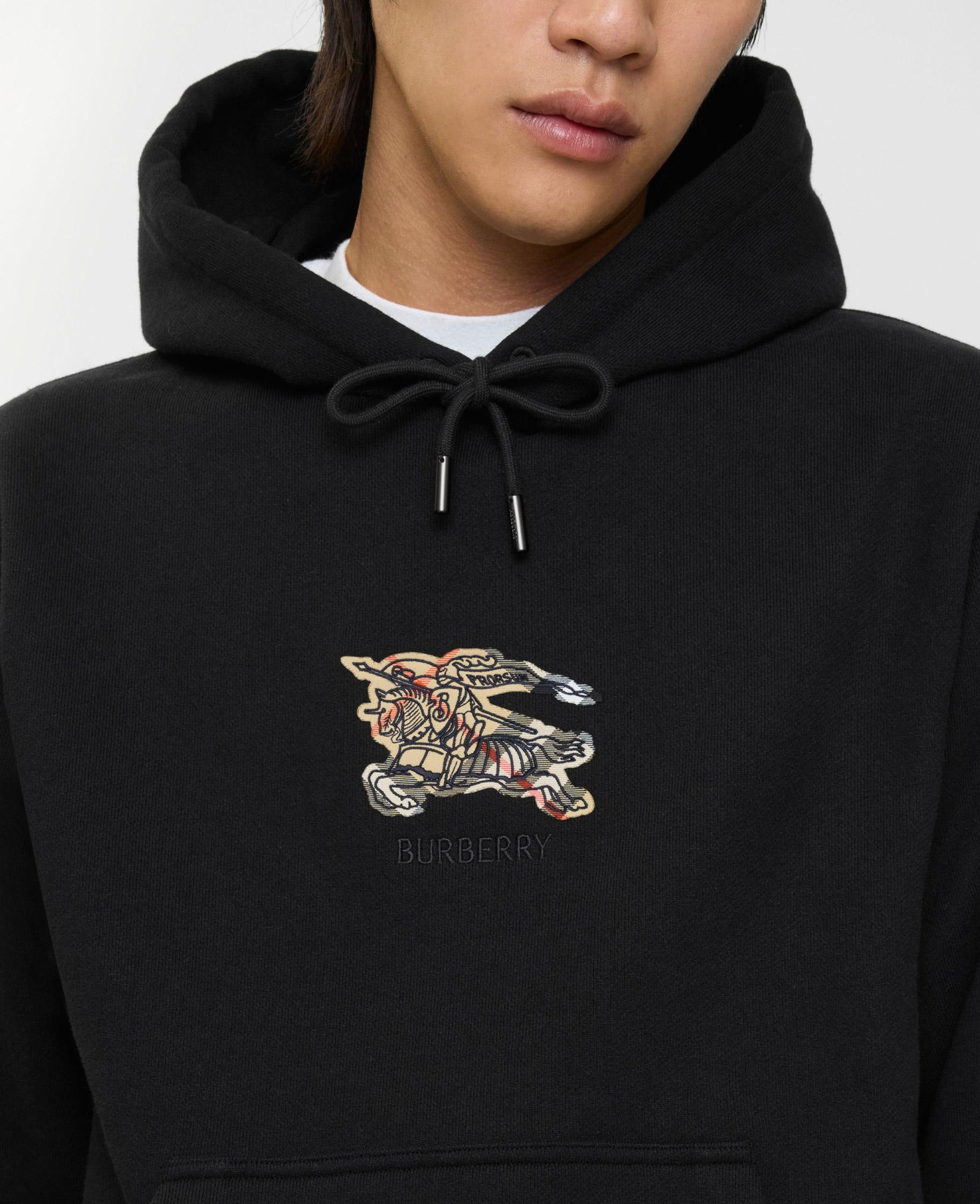 Burberry Simon Erkek Siyah Sweatshirt