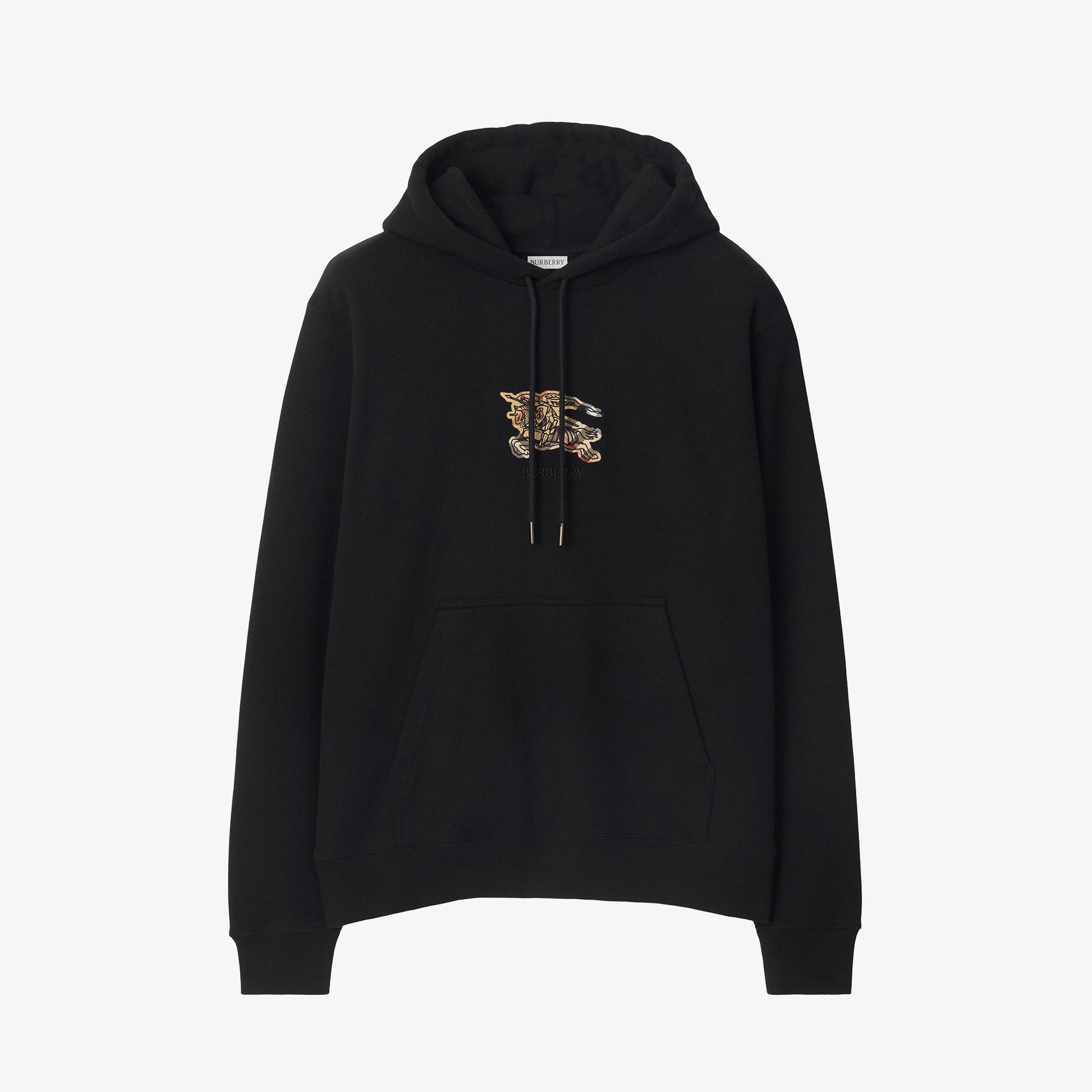 Burberry Simon Erkek Siyah Sweatshirt