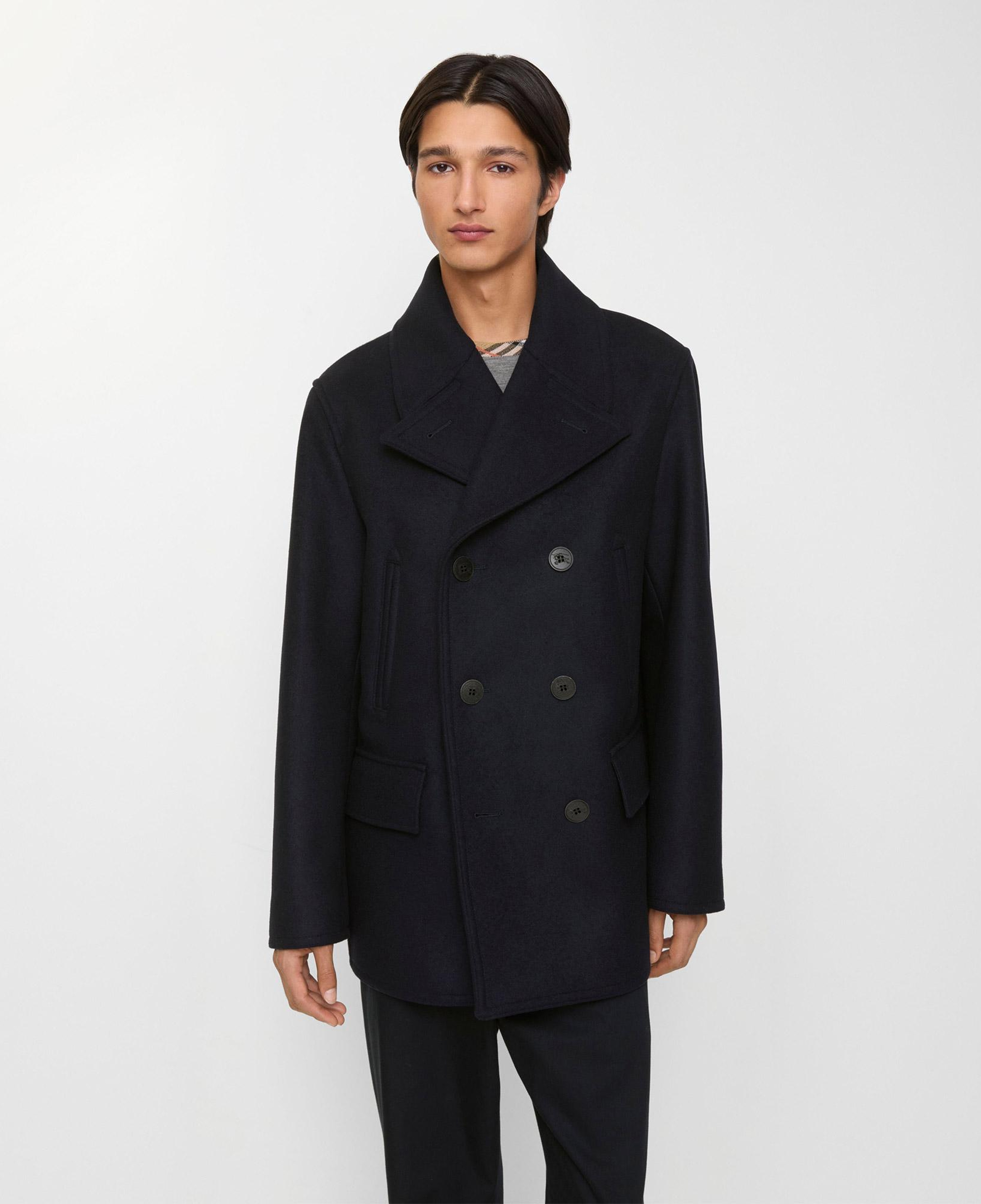 Burberry Shelborne Erkek Lacivert Kaban