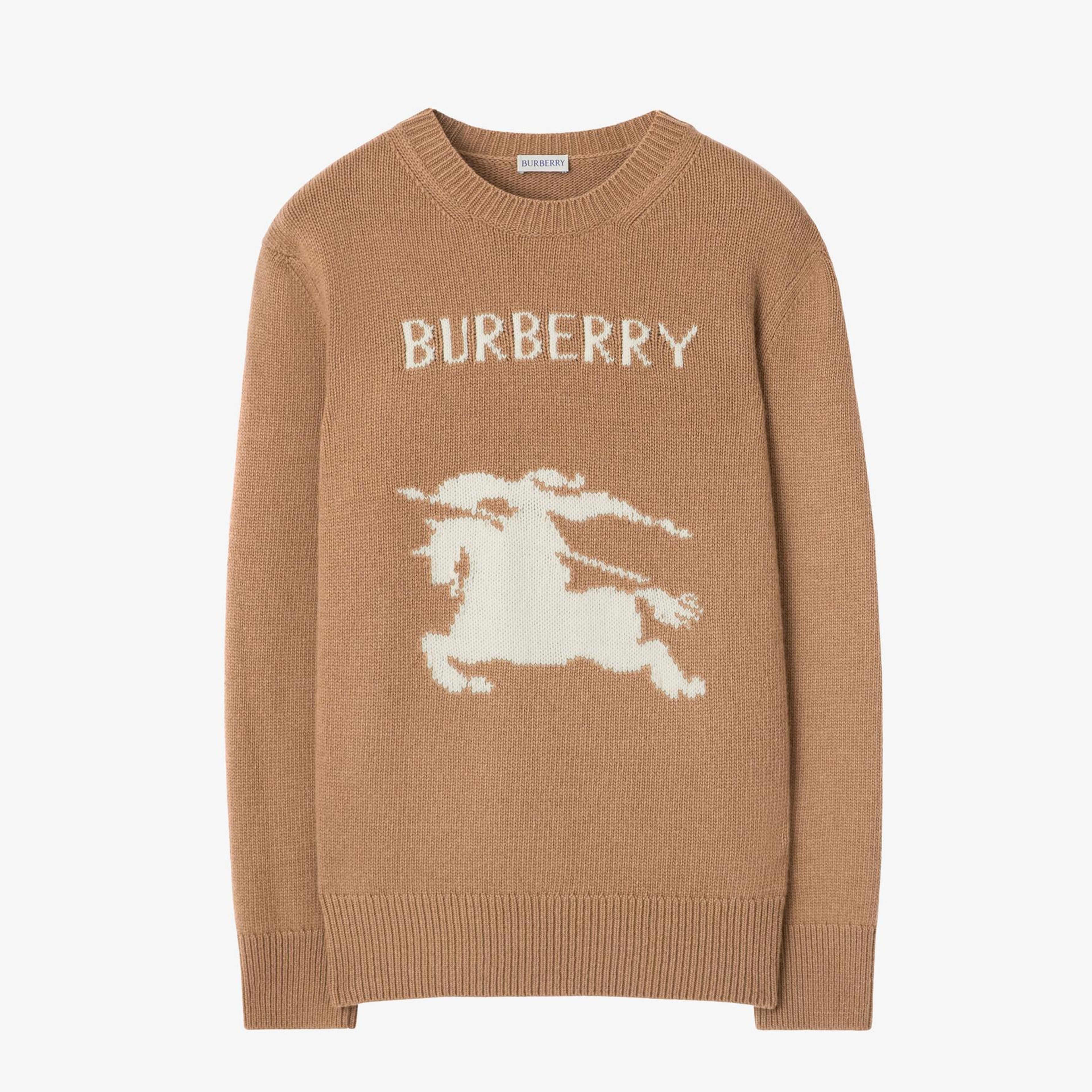 Burberry Bobby Erkek Bej Triko