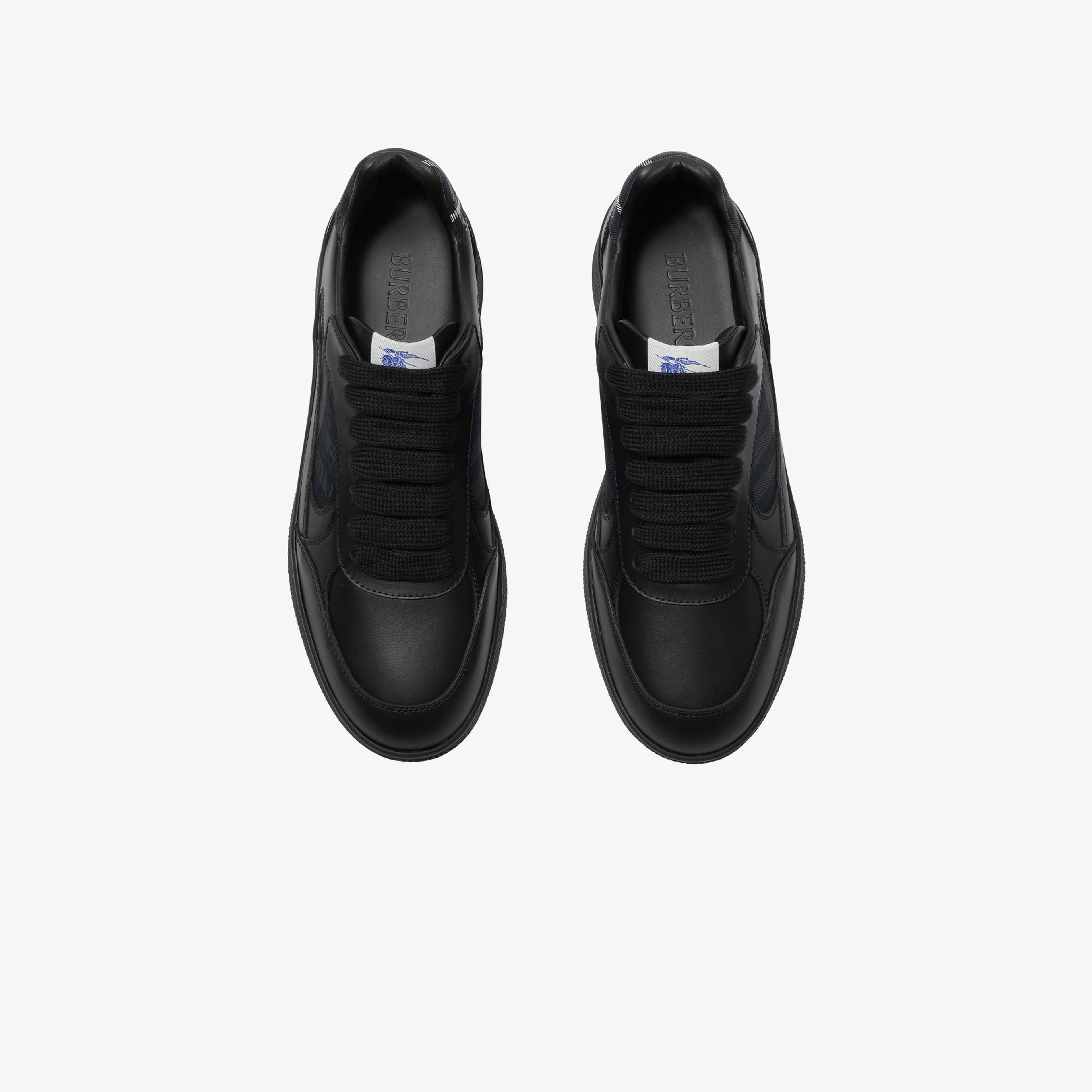 Burberry Terrace Mix Erkek Siyah Sneaker