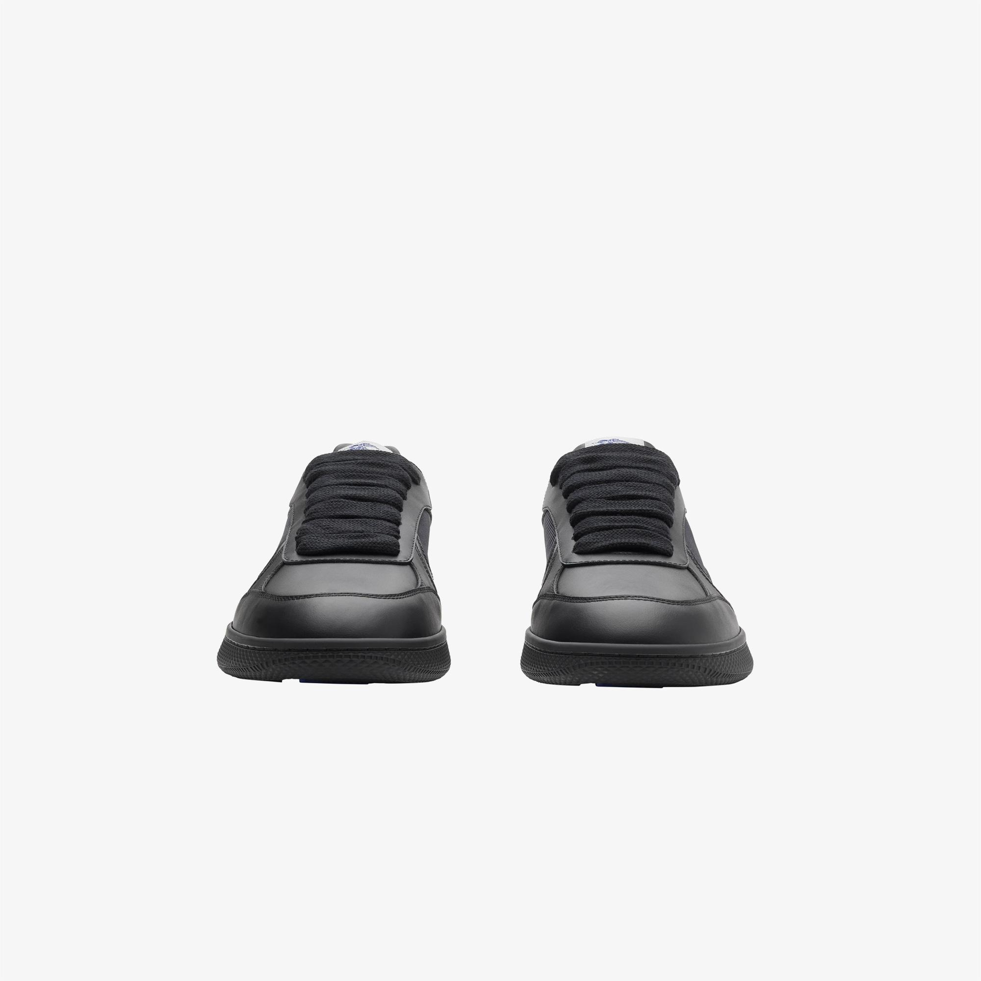 Burberry Terrace Mix Erkek Siyah Sneaker
