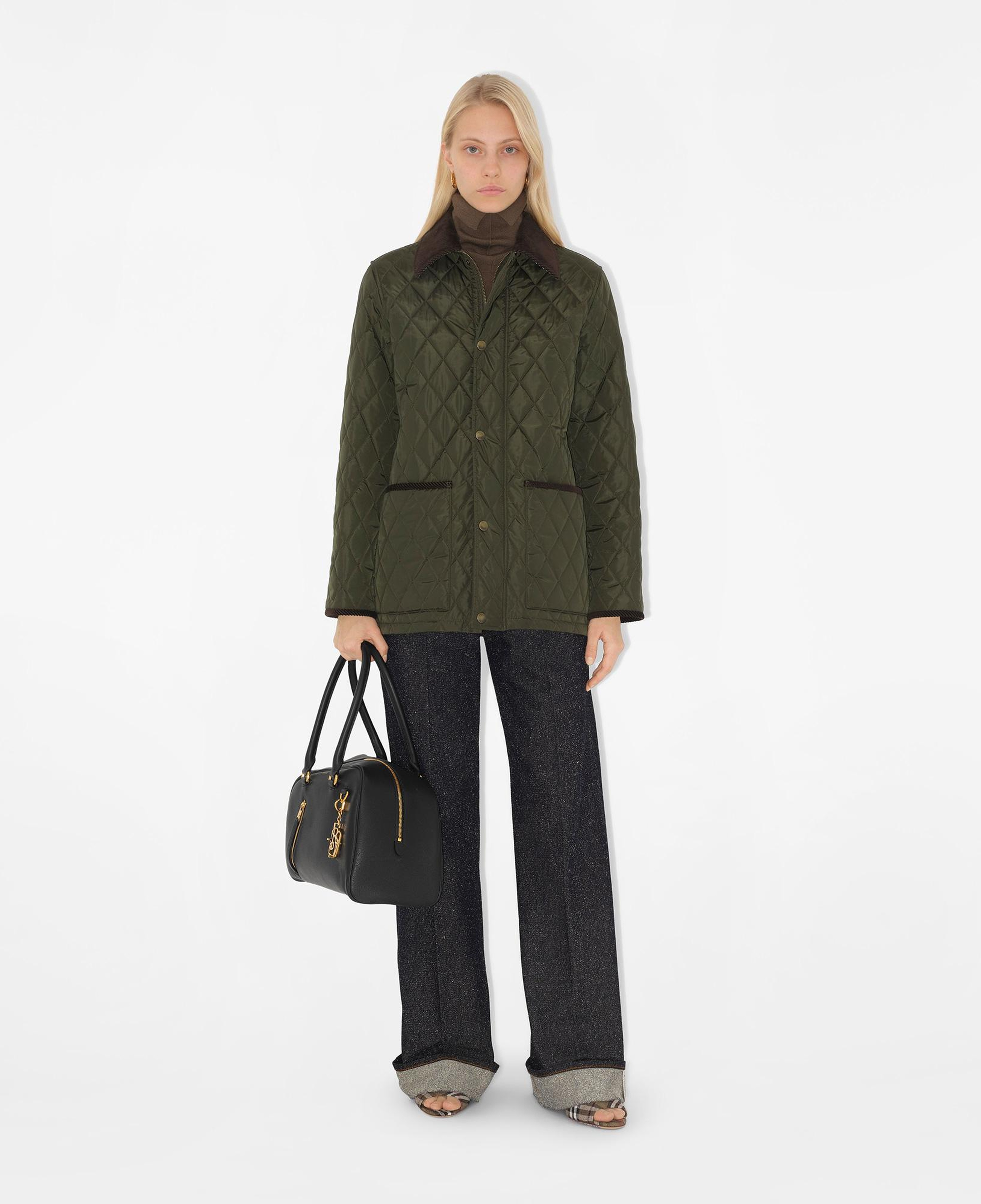 Burberry Tal Kadın Haki Mont