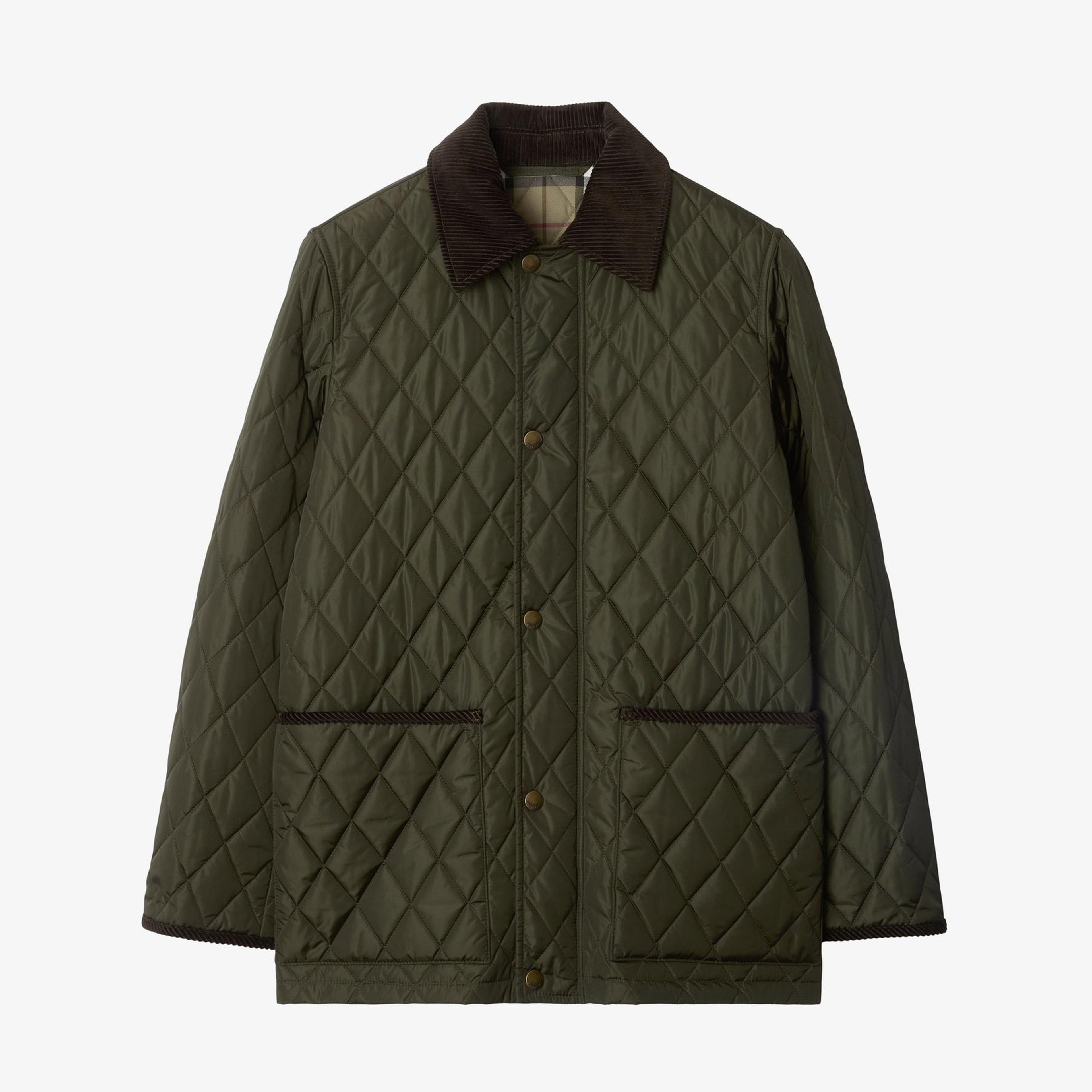 Burberry Tal Kadın Haki Mont