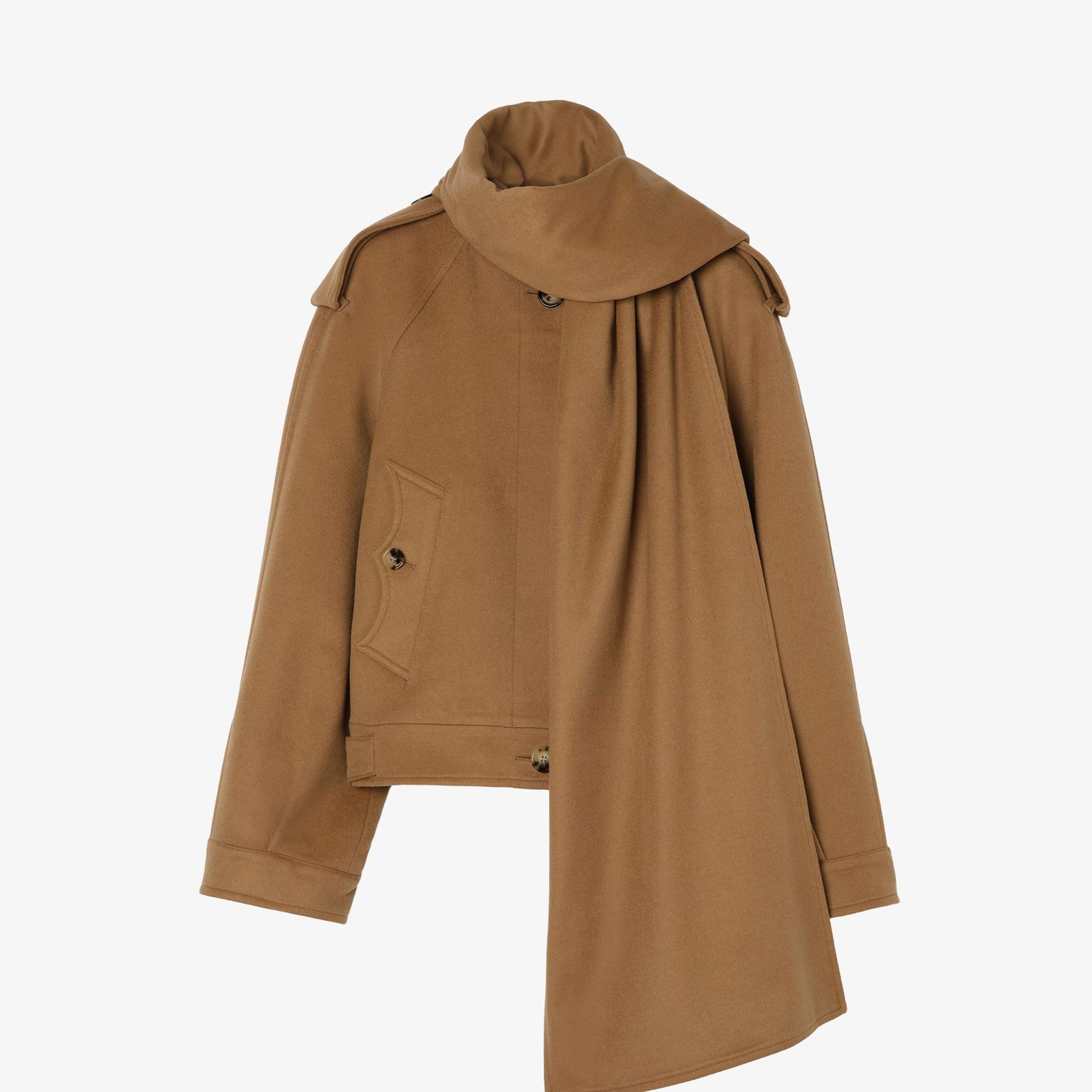 Burberry Oldbrook Kadın Bej Kaban