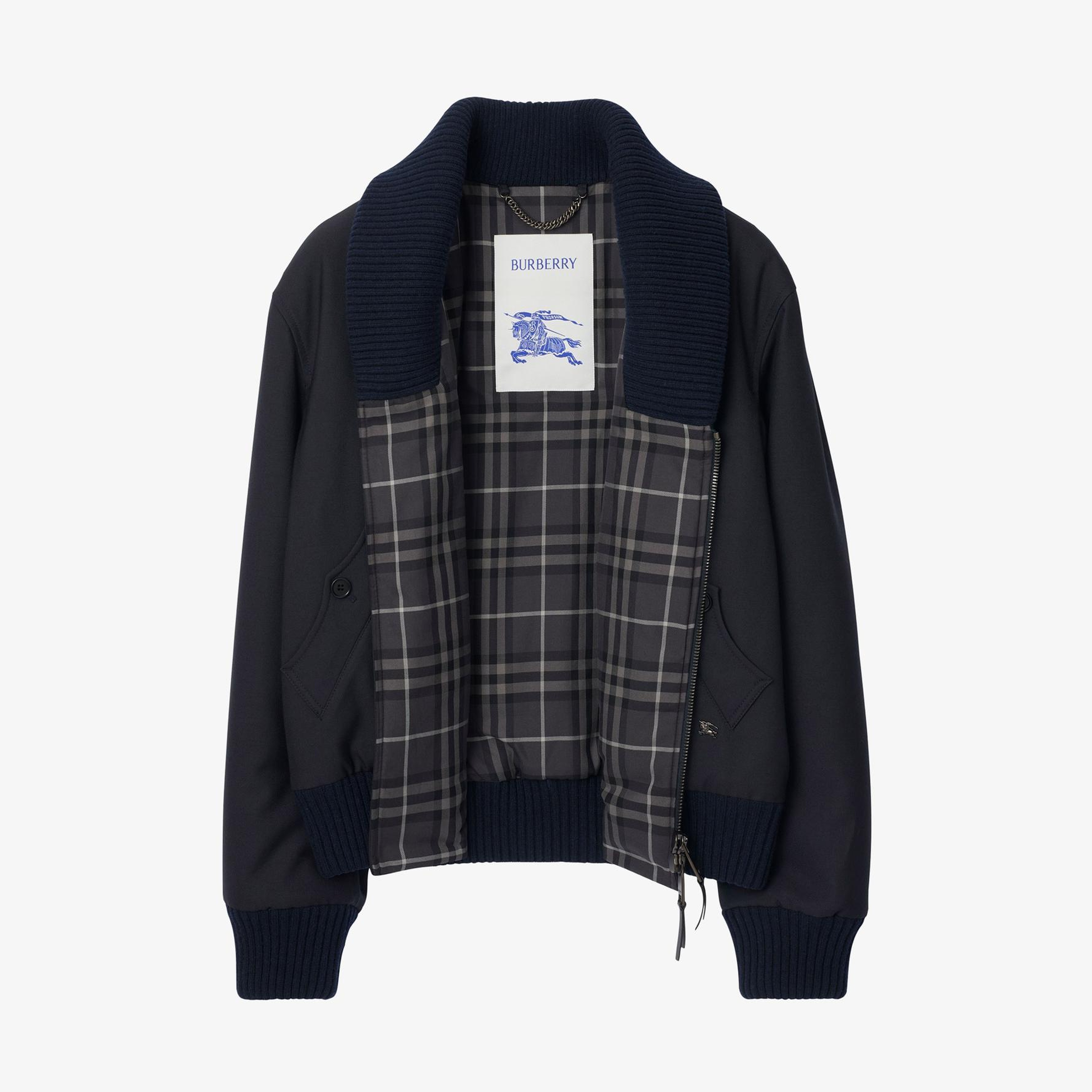 Burberry Coxbridge Erkek Lacivert Mont