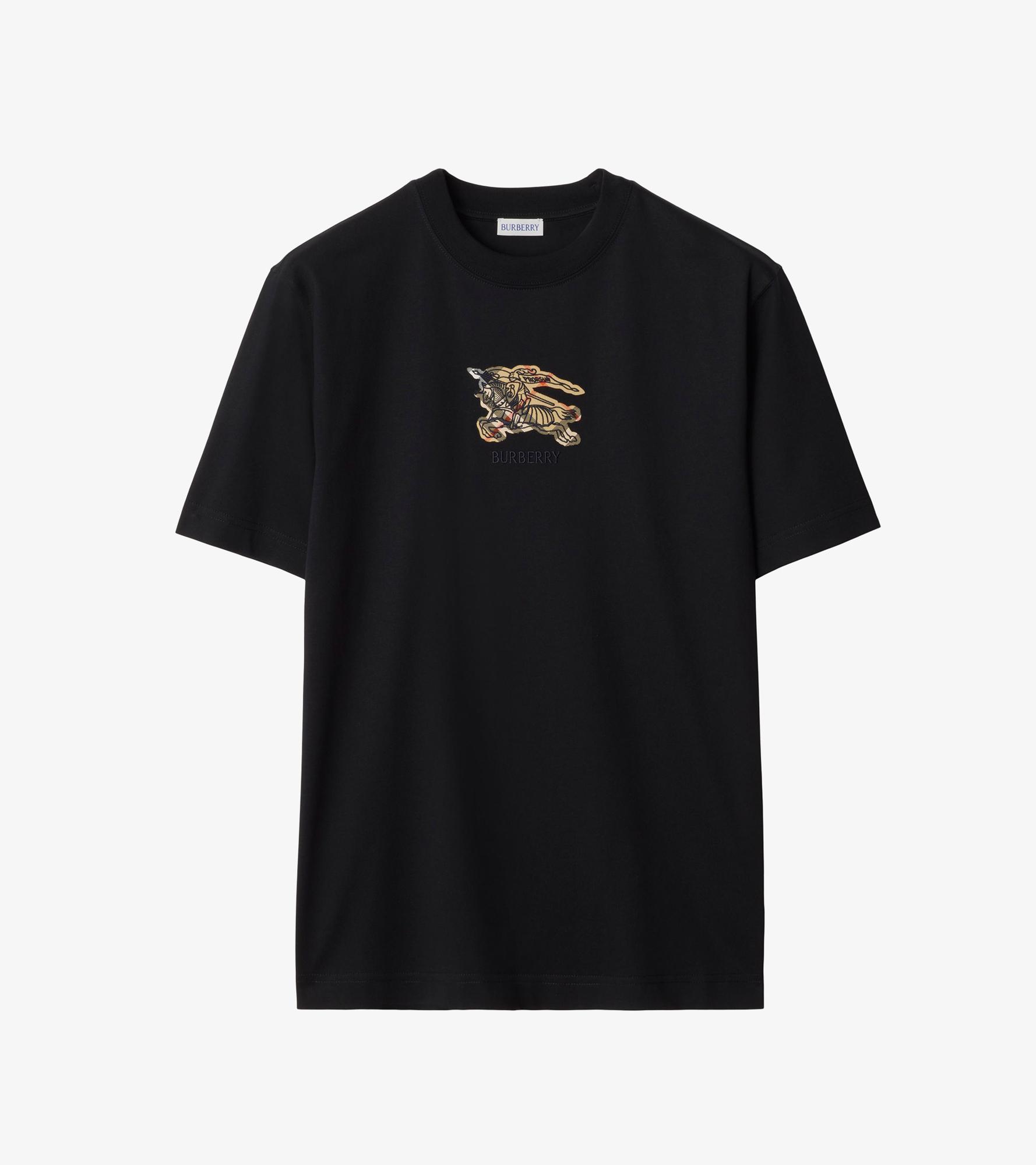 Burberry Seth Erkek Siyah T-Shirt
