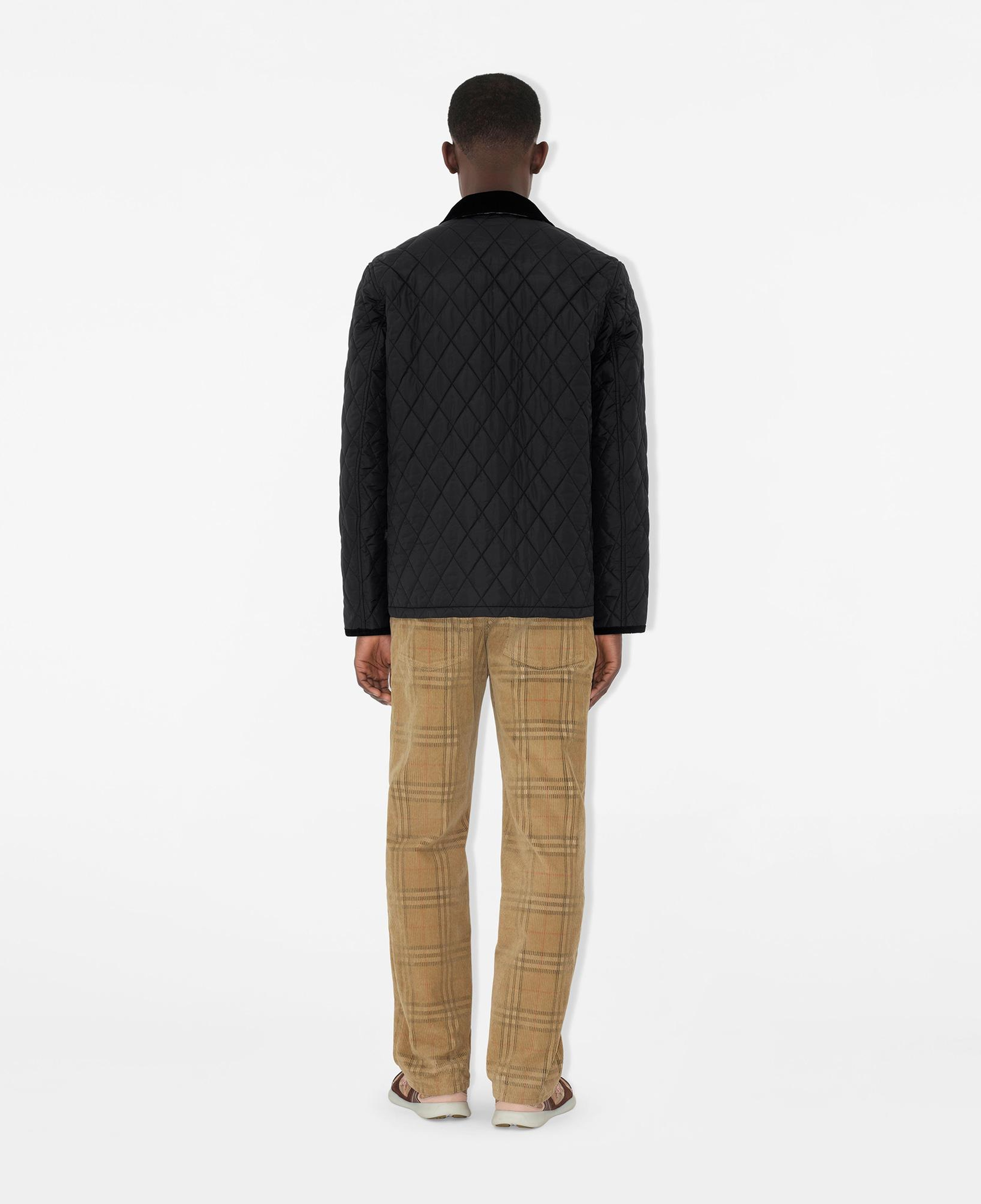 Burberry Haddington Quilted Nylon Barn Erkek Siyah Mont