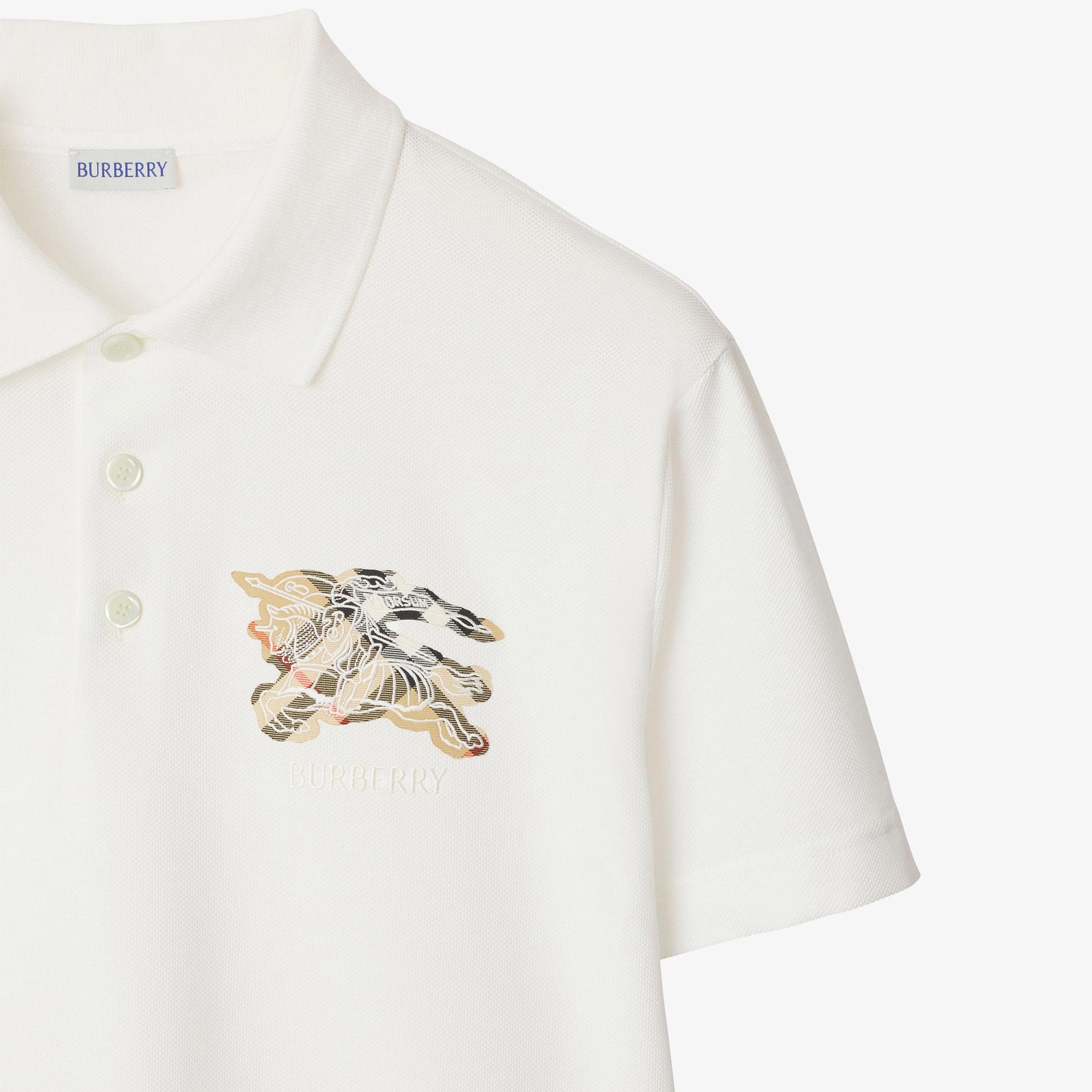 Burberry Evan Erkek Beyaz Polo