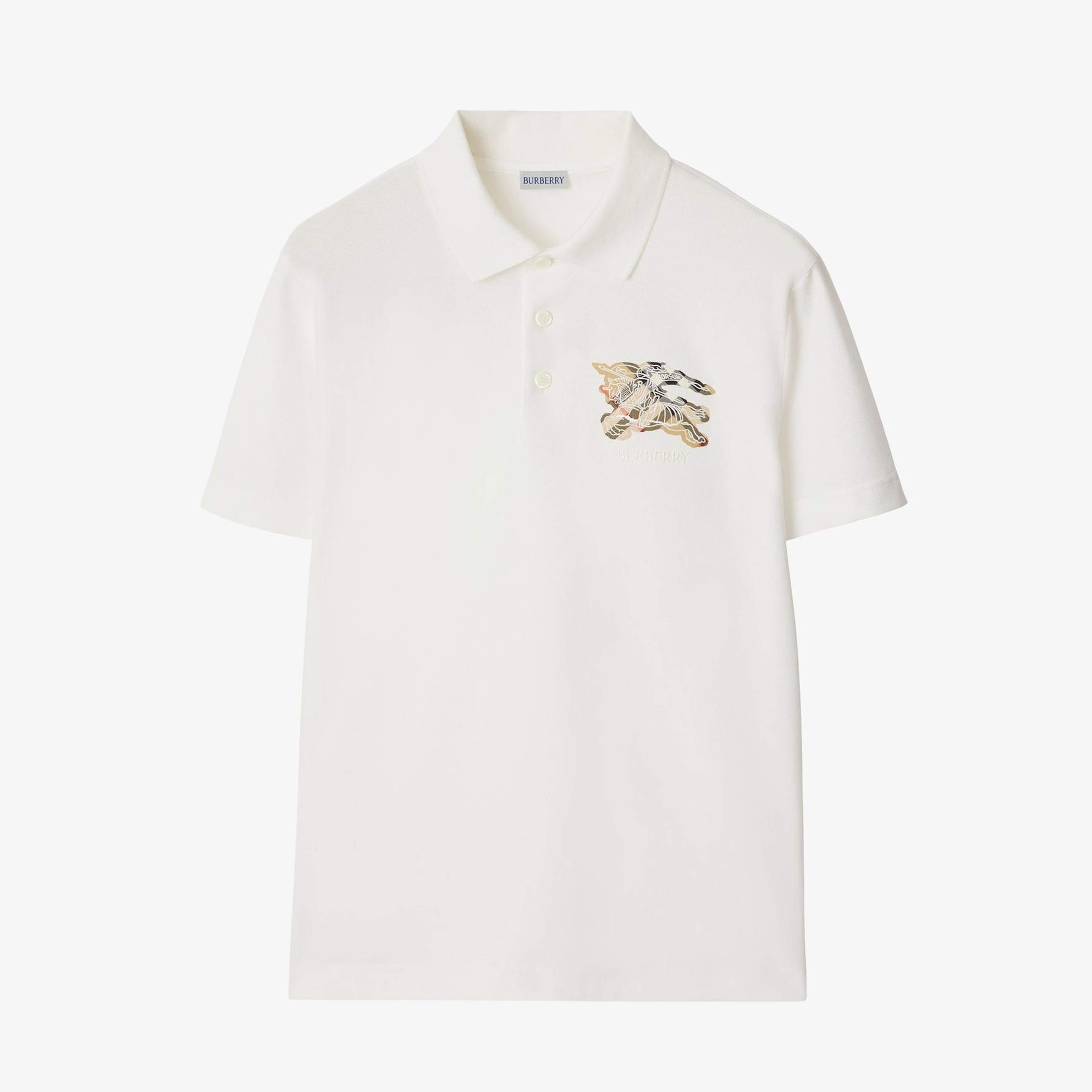 Burberry Evan Erkek Beyaz Polo