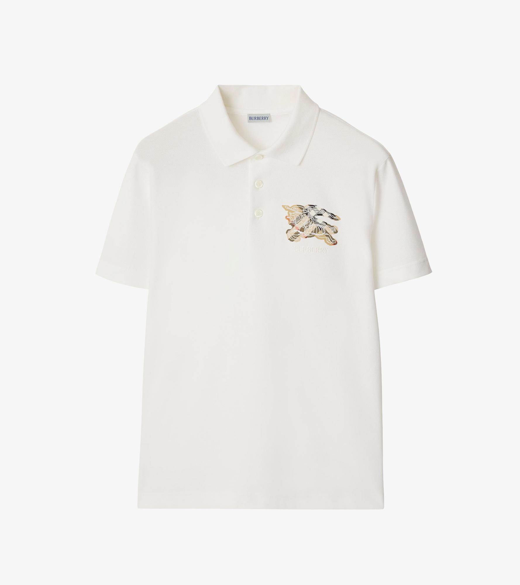 Burberry Evan Erkek Beyaz Polo