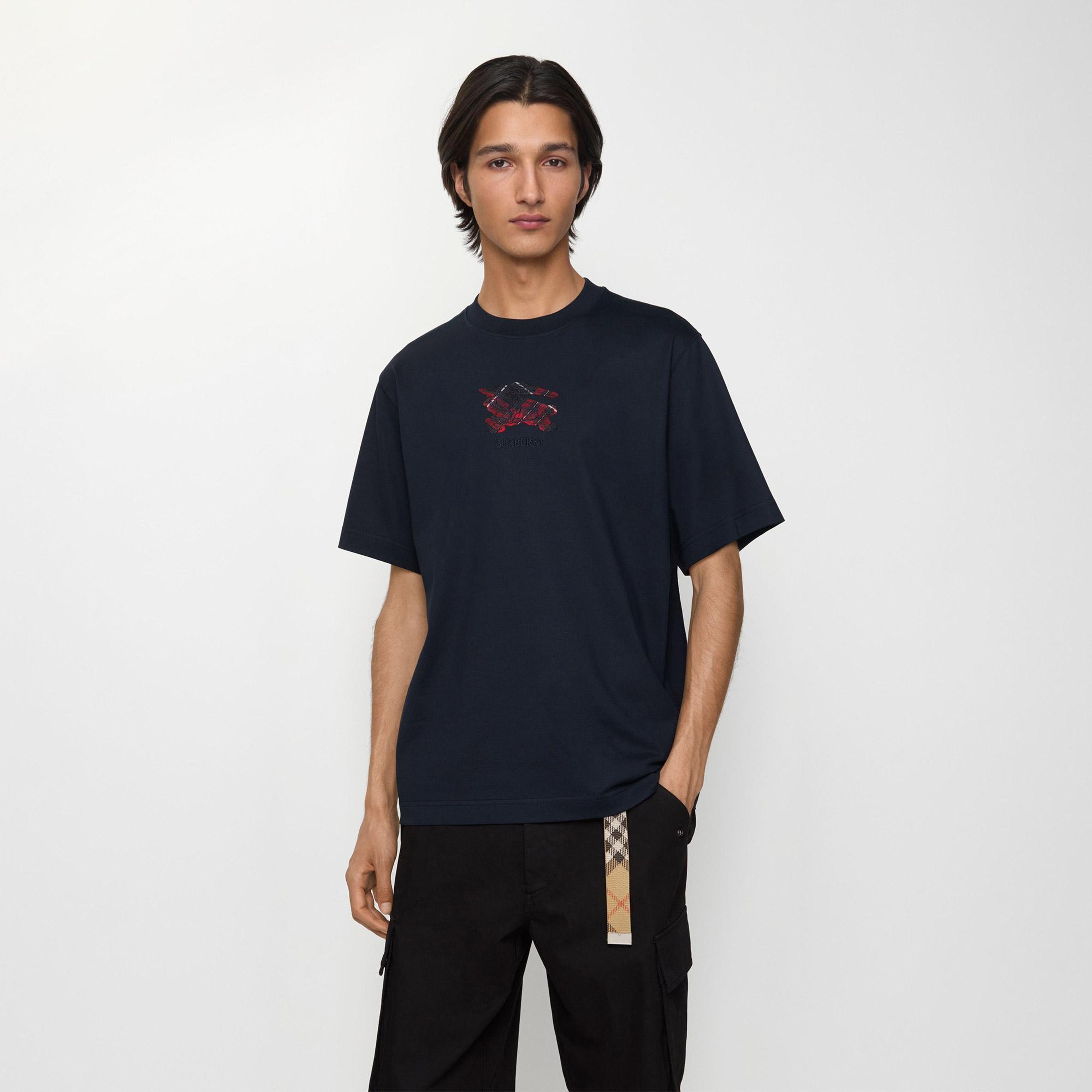 Burberry Seth Erkek Lacivert T-Shirt