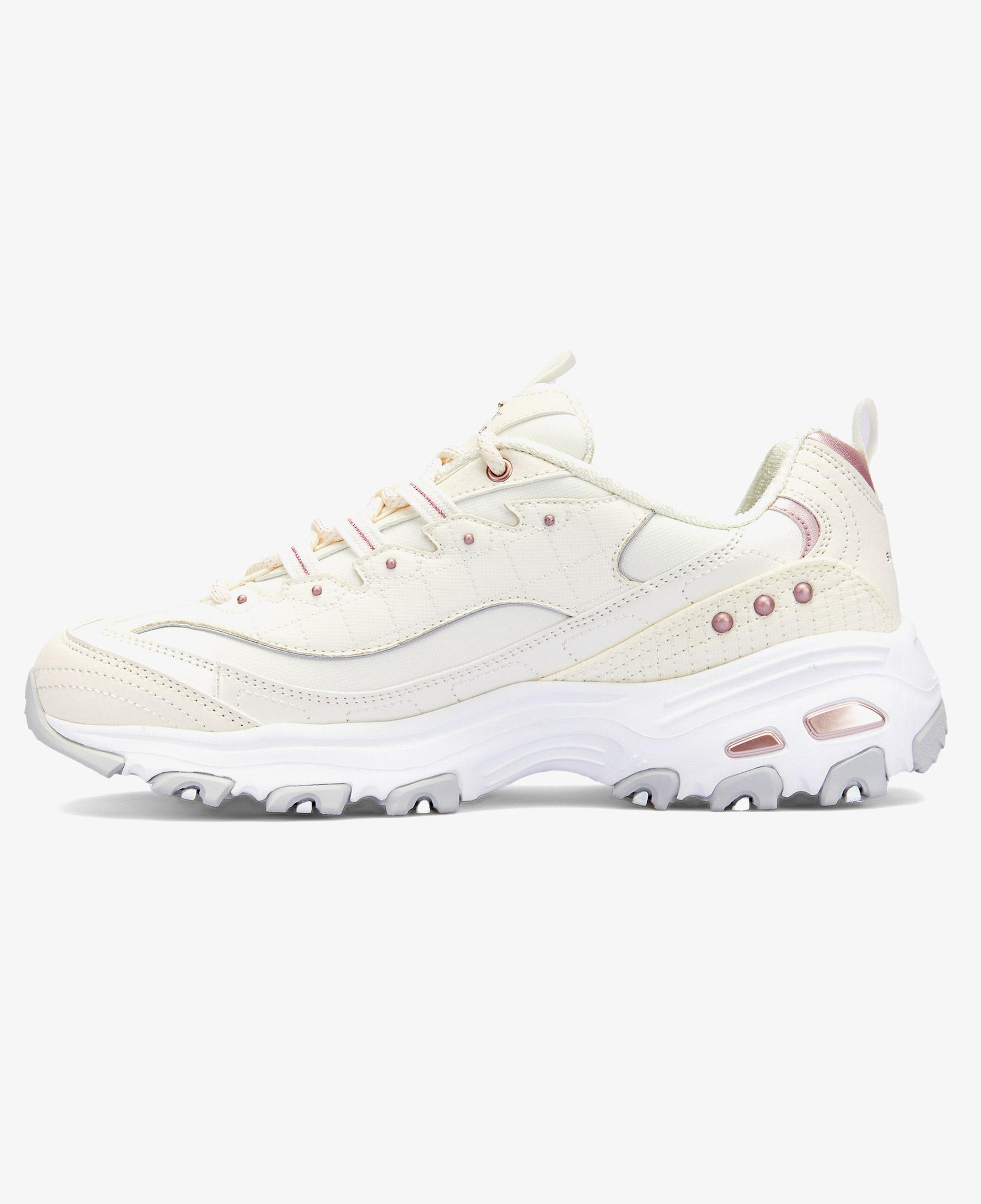 Skechers D'Lites Kadın Beyaz Sneaker