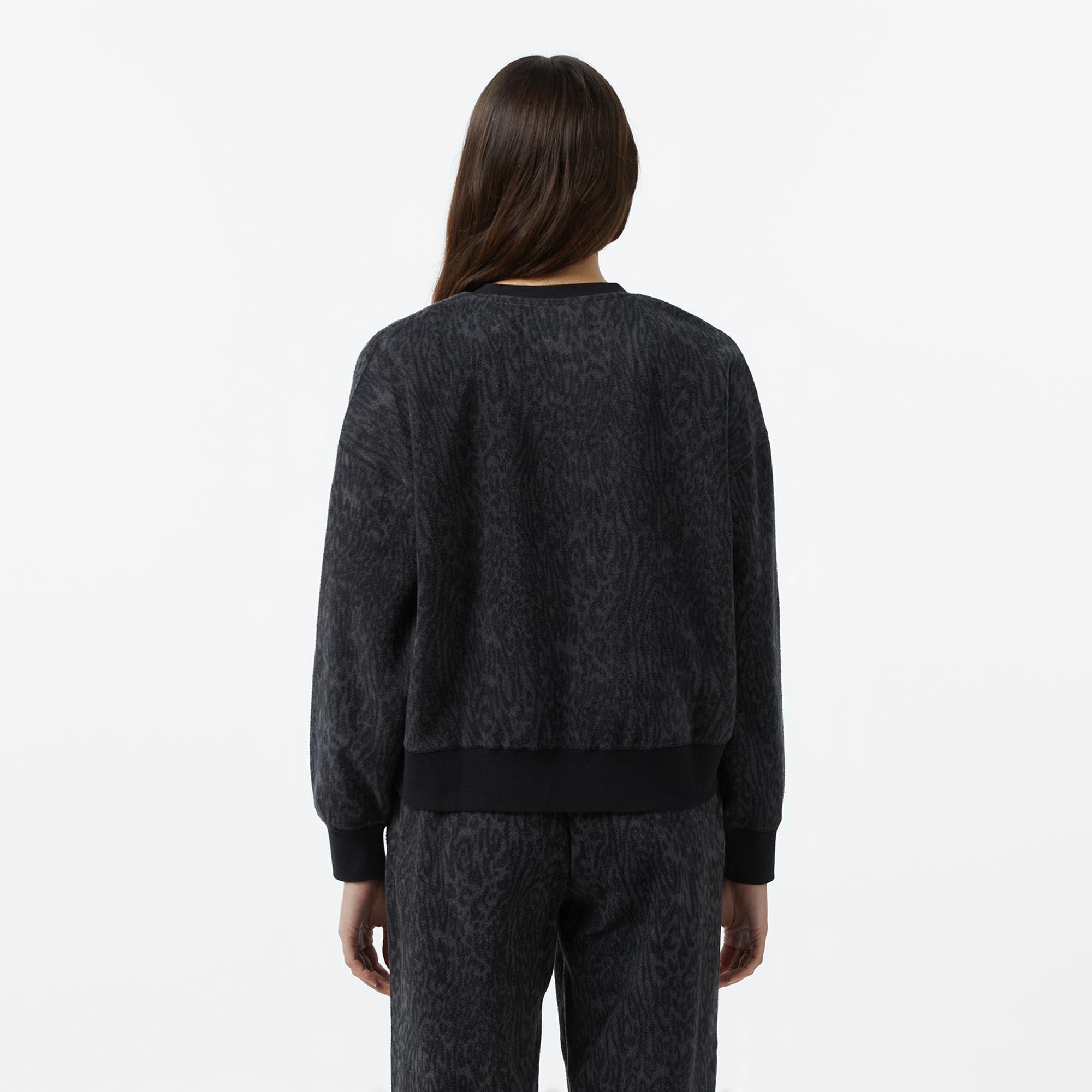 Converse Kadın Siyah Sweatshirt