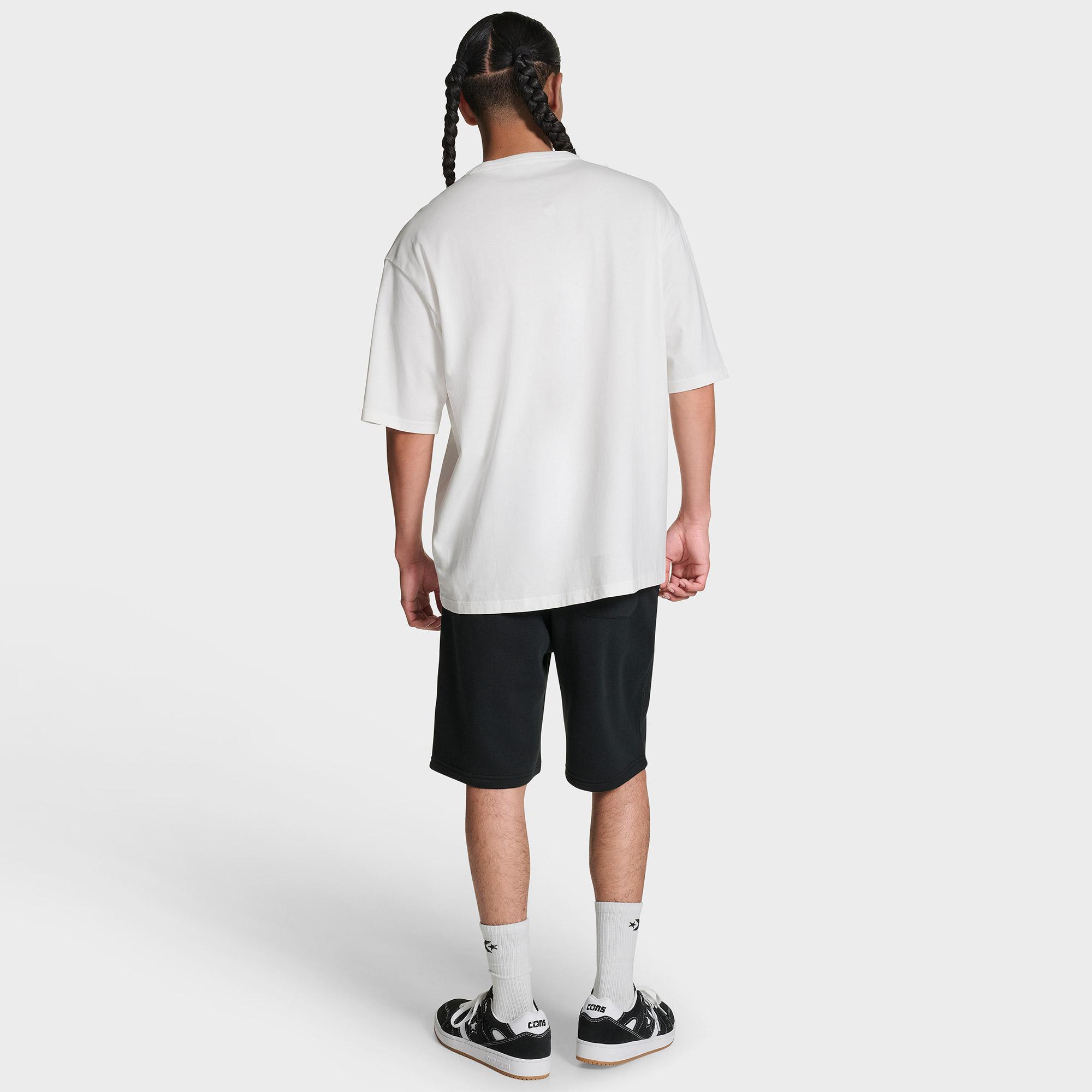 Converse CONS Erkek Beyaz Loose Fit T-Shirt