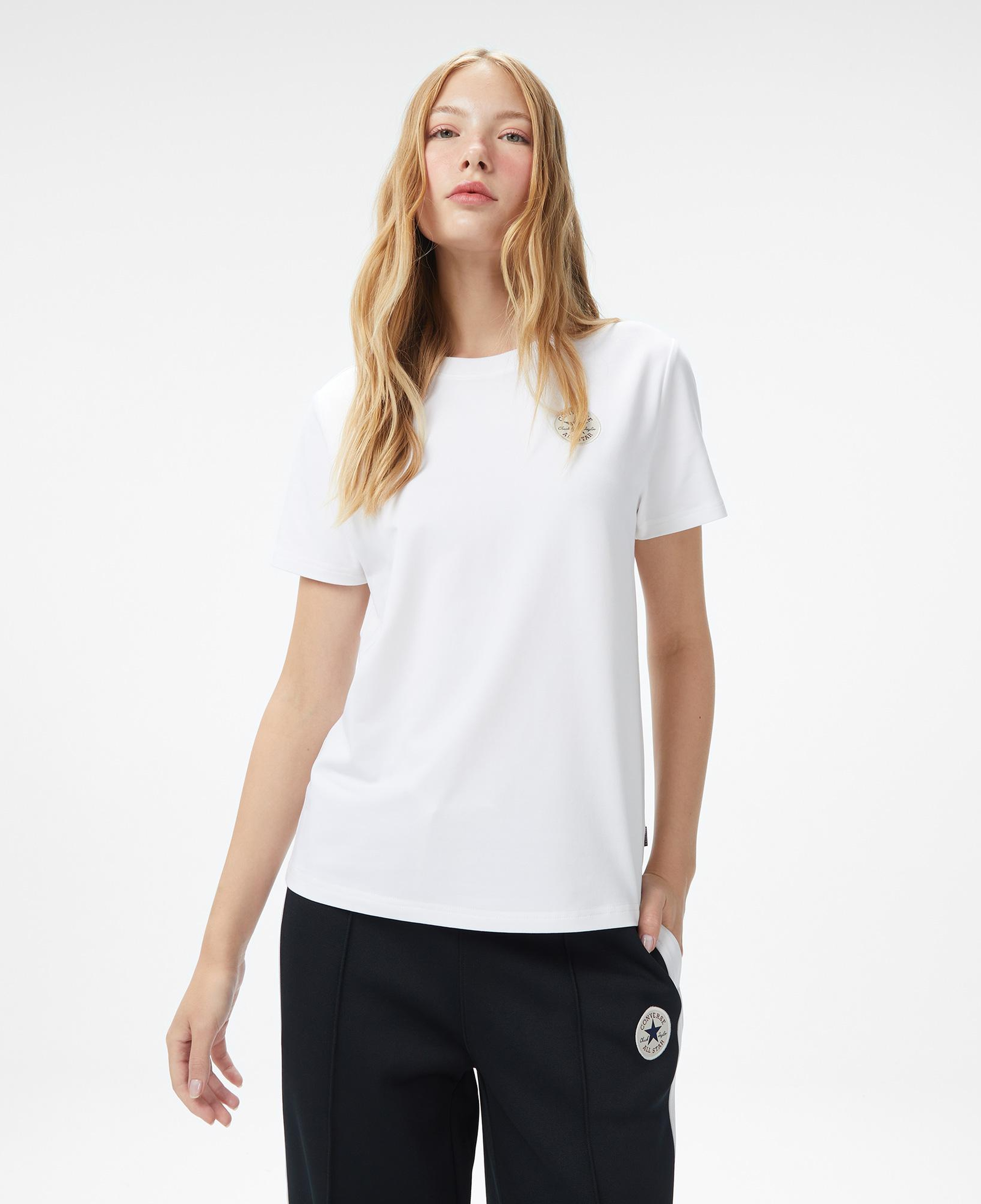 Converse Kadın Beyaz T-Shirt