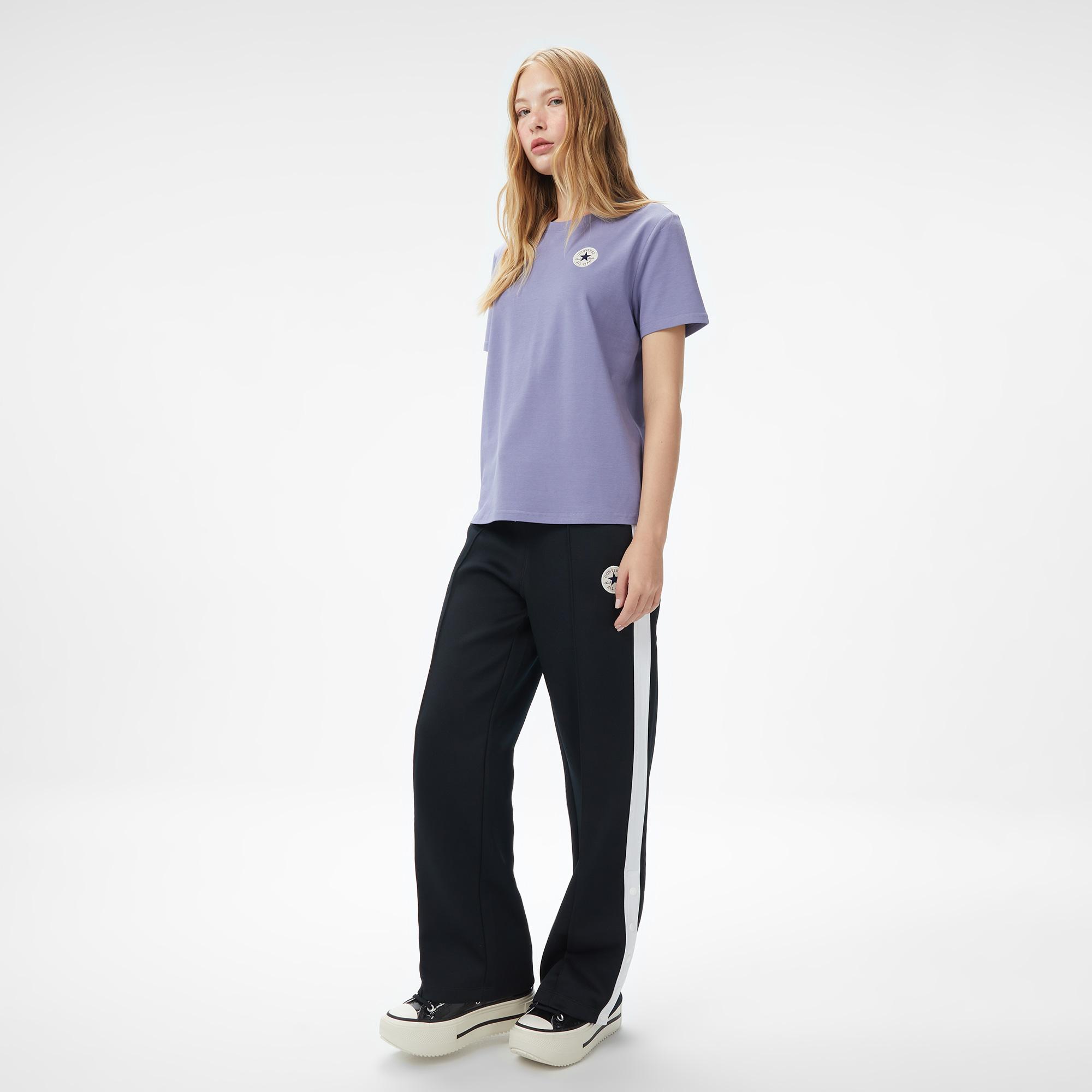 Converse Kadın Mor T-Shirt