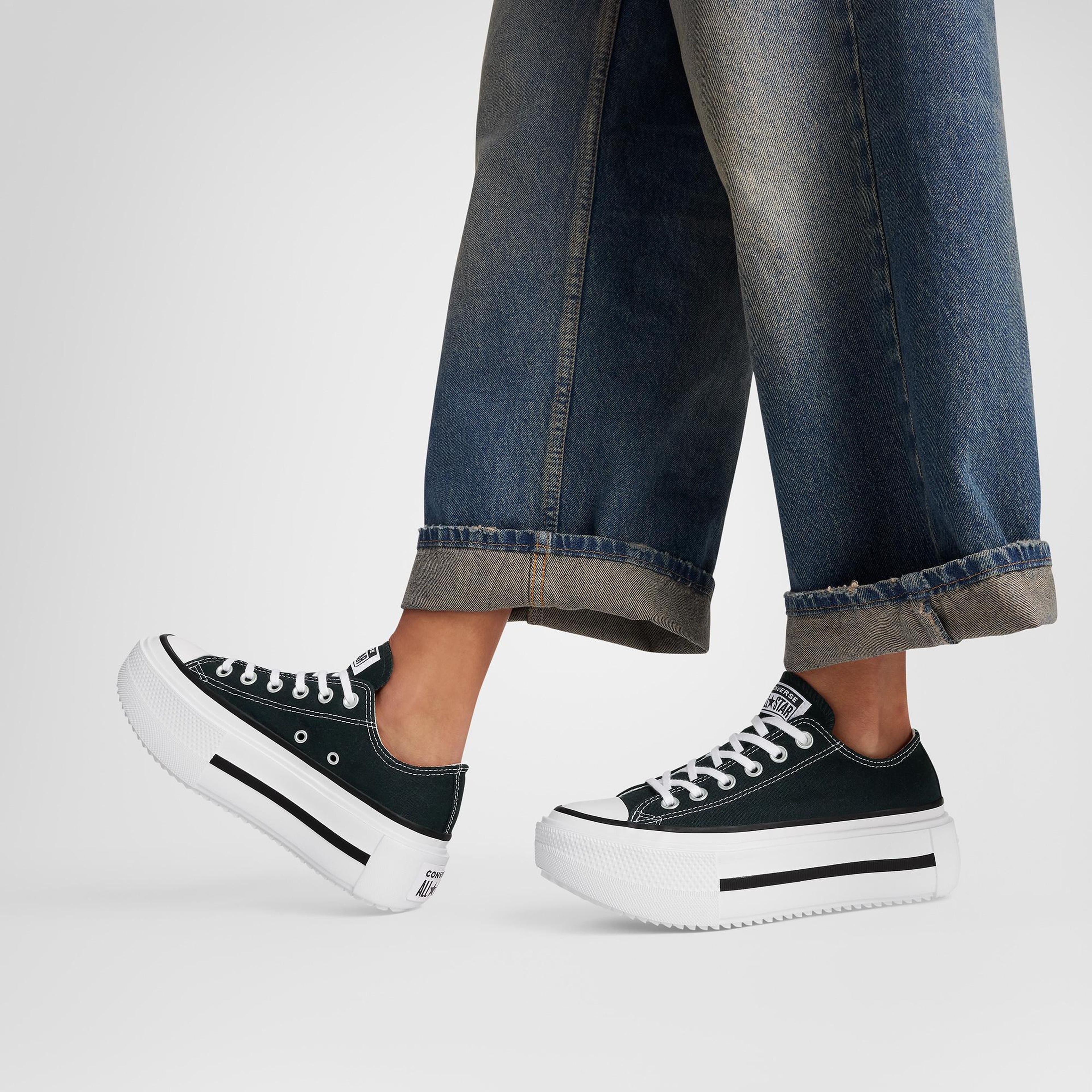 Converse Chuck Taylor All Star Lift Double Stack Platform Unisex Siyah Sneaker