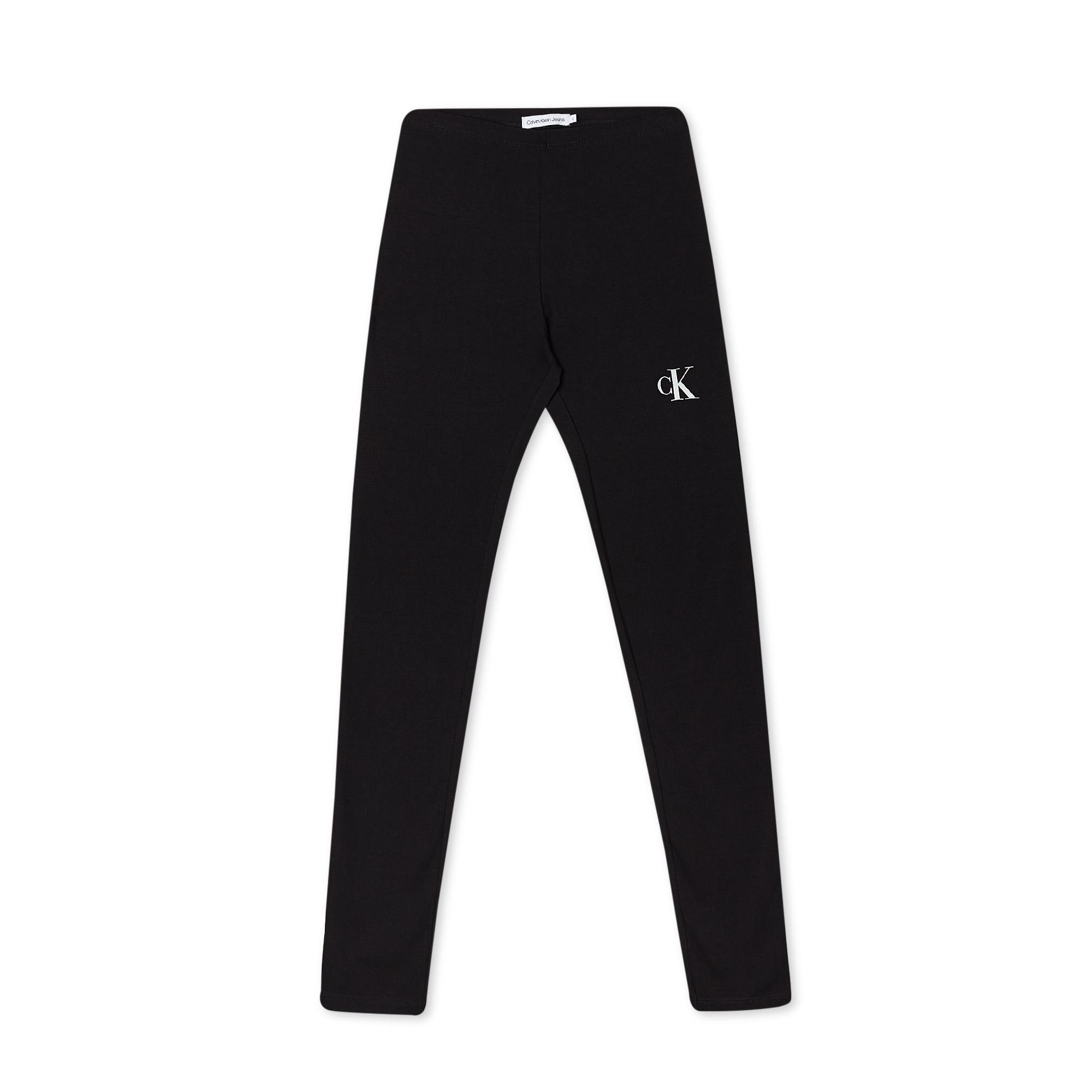 Calvin Klein Jeans Logo Çocuk Siyah Eşofman Altı