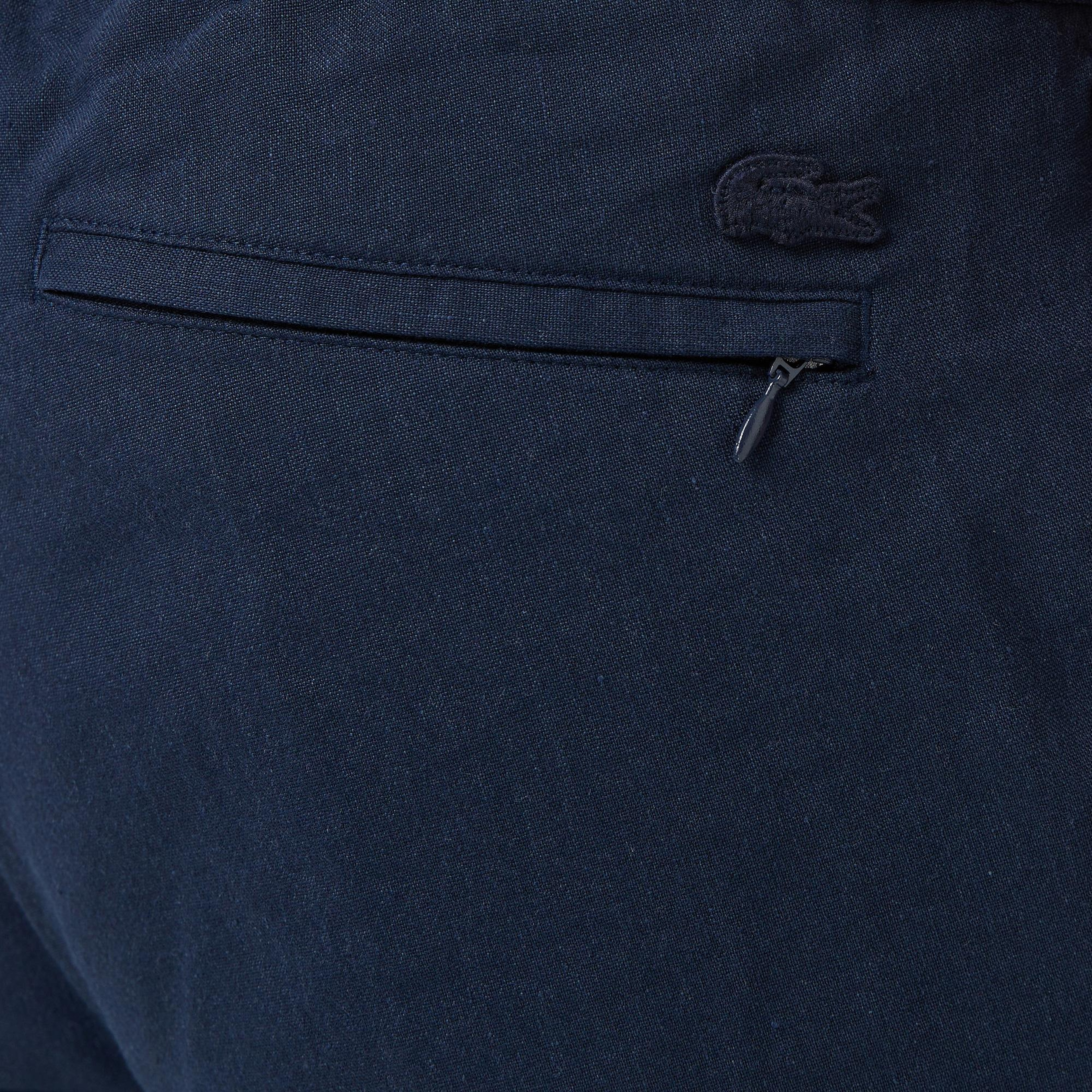 Lacoste Erkek Tapered Fit Lacivert Pantolon