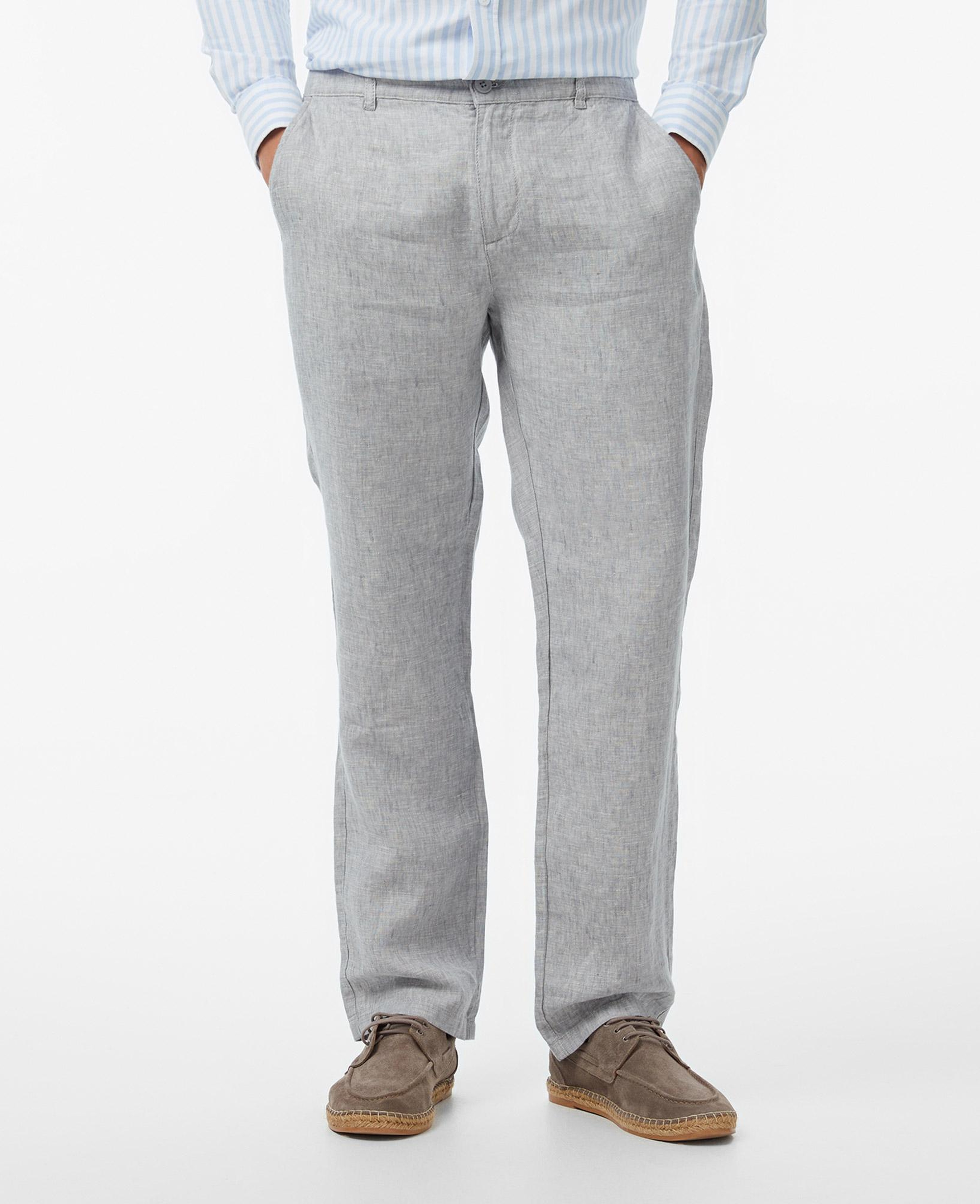 Nautica Erkek Gri Regular Fit Pantolon