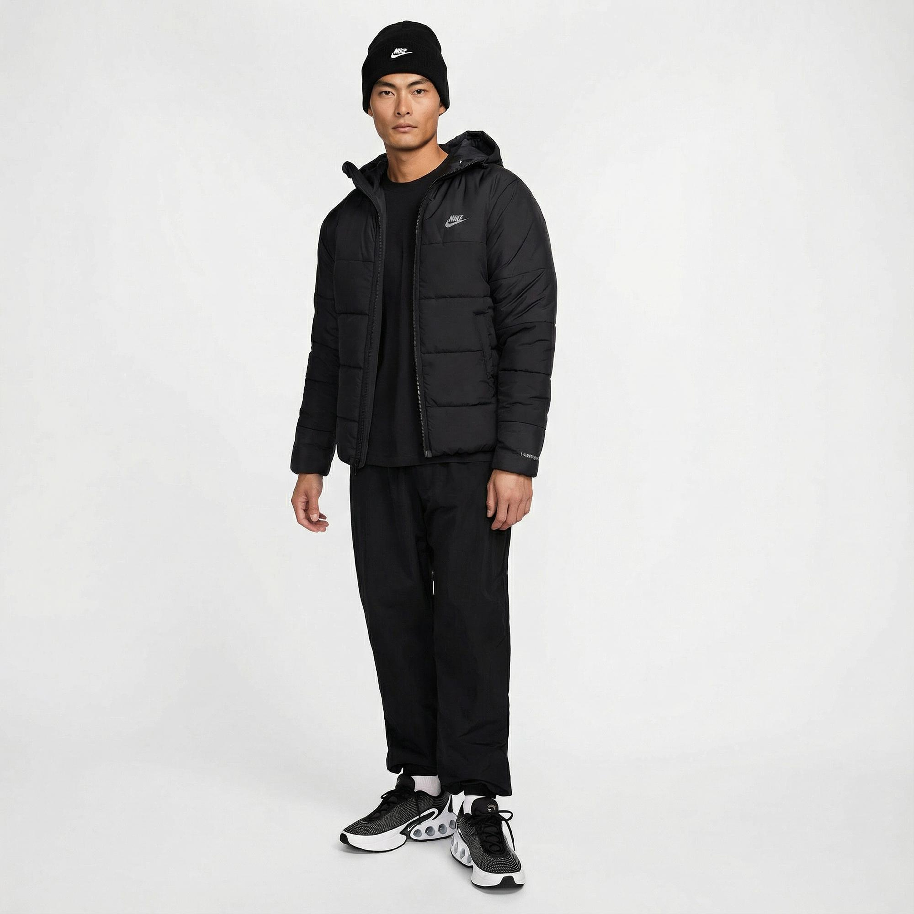 Nike Sportswear Erkek Siyah Mont