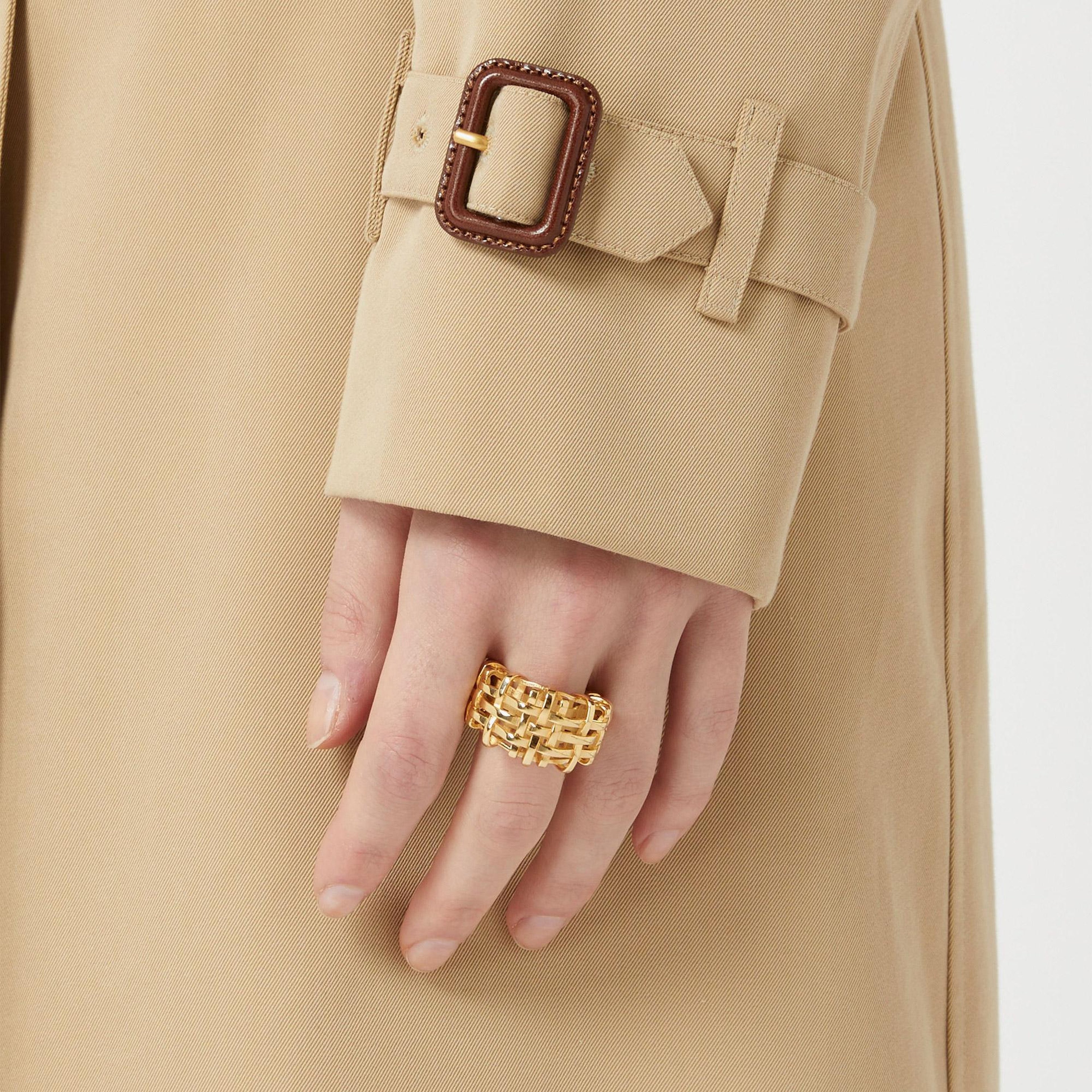 Burberry Kadın Altın Yüzük