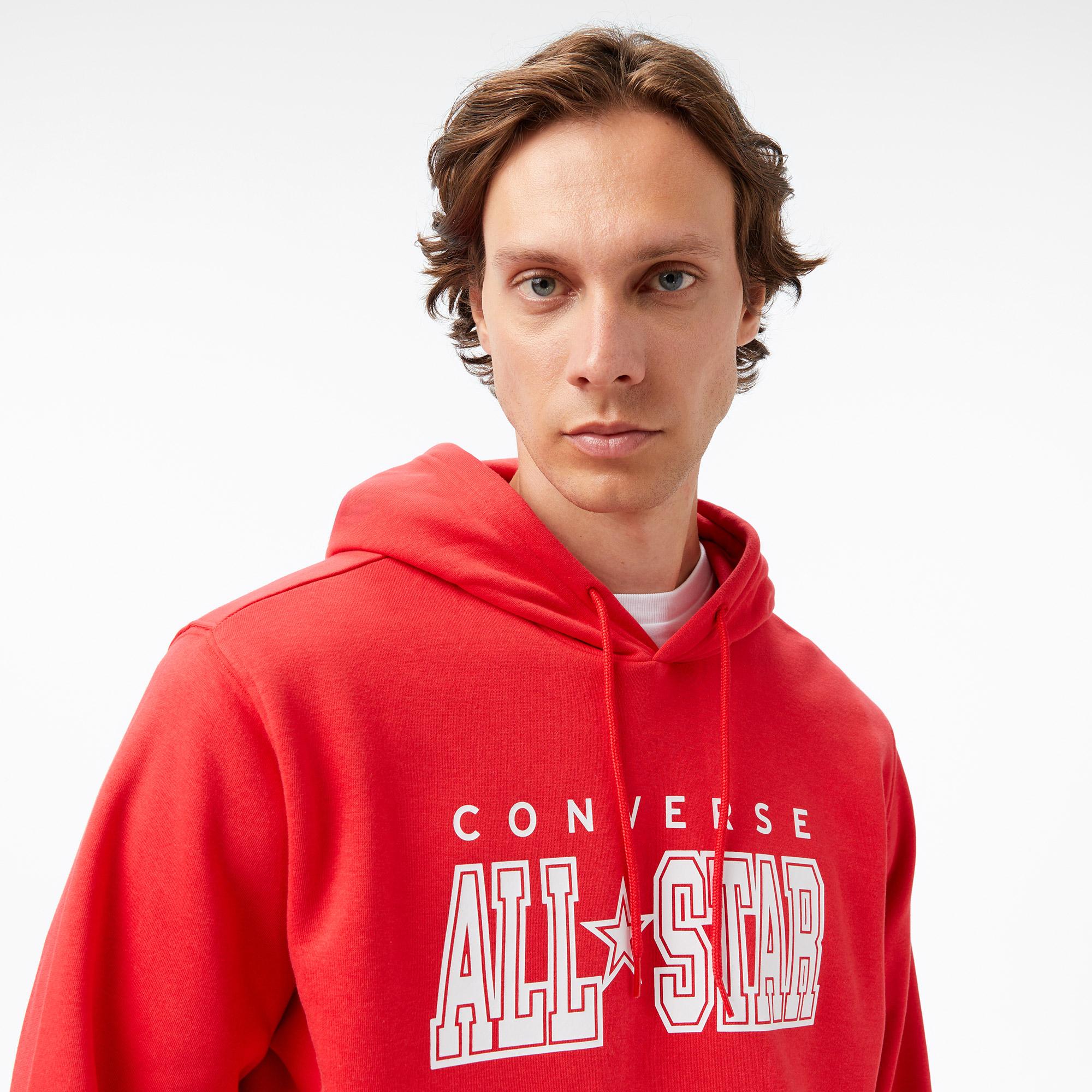 Converse Erkek Kırmızı Sweatshirt