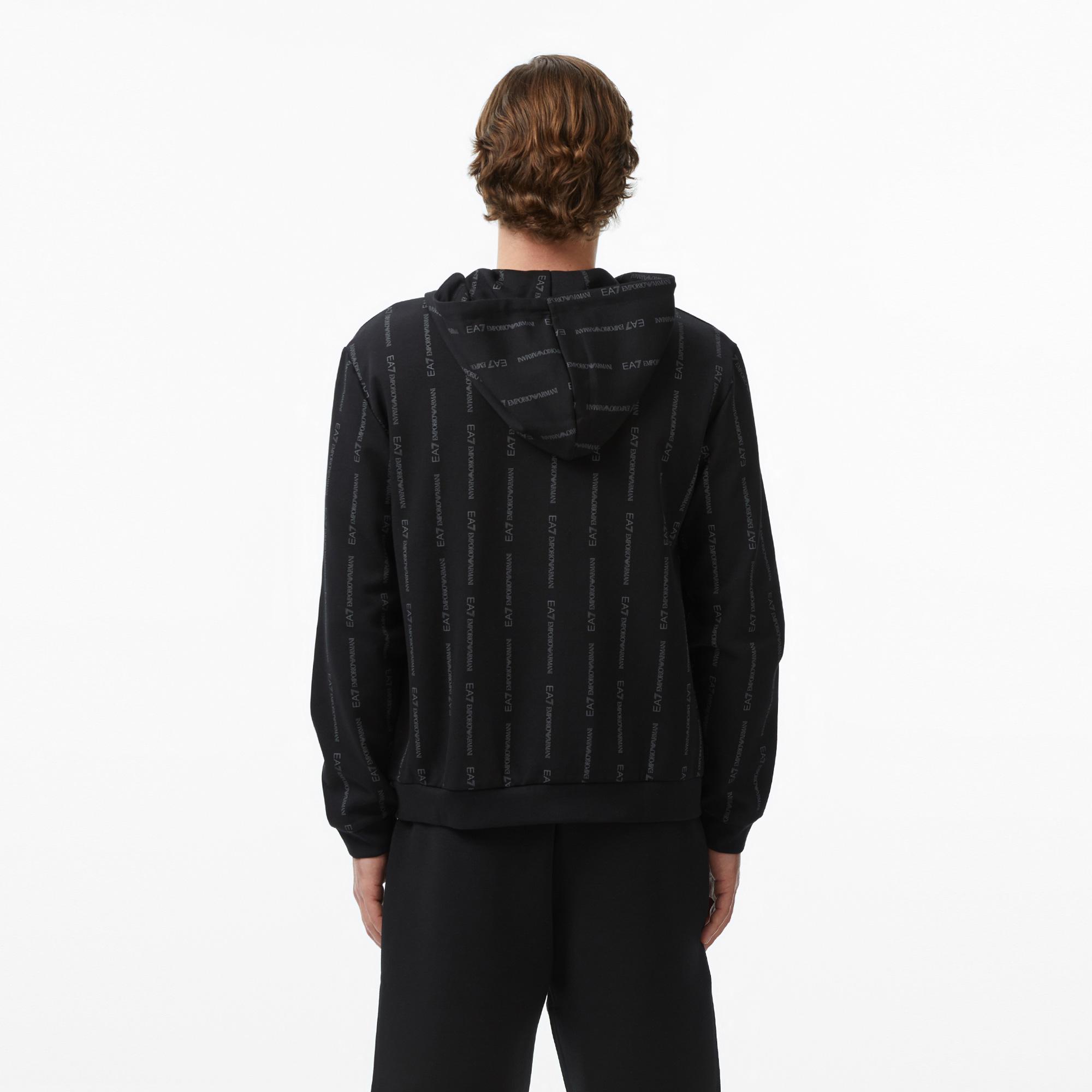 EA7 Erkek Siyah Sweatshirt