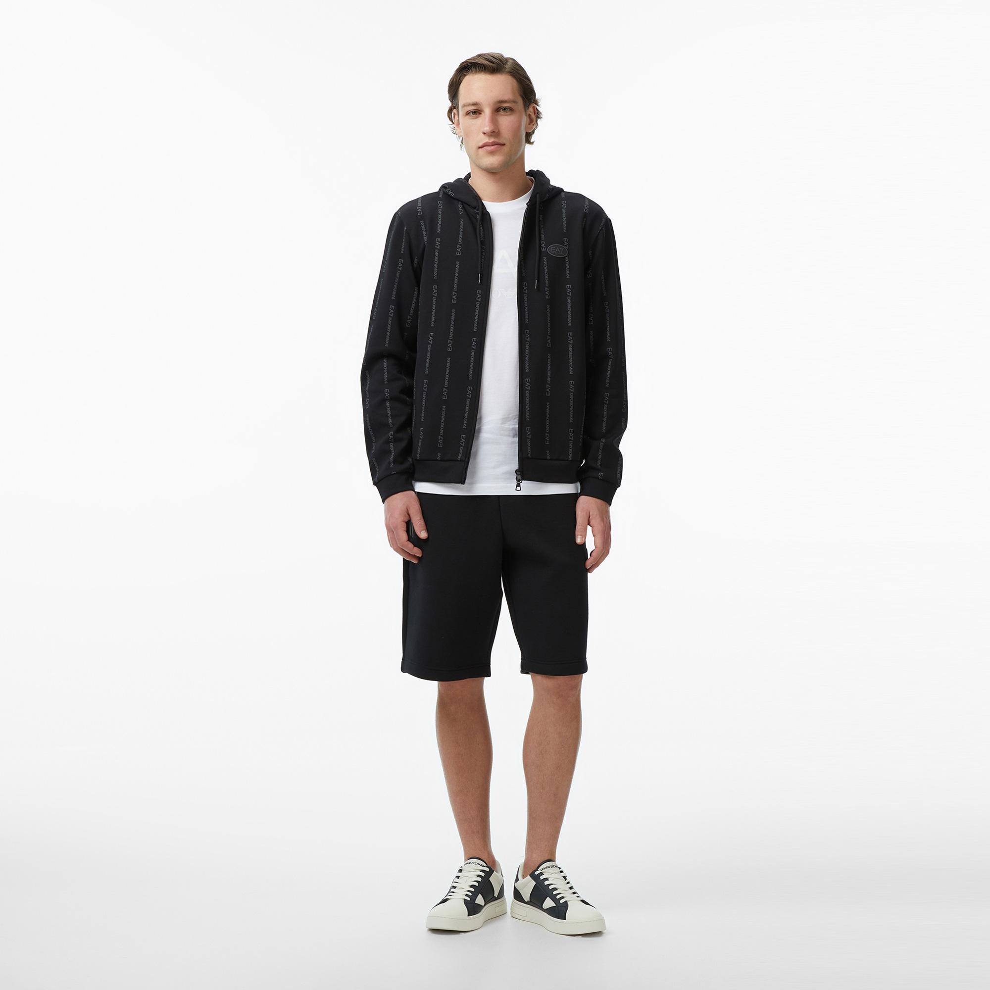 EA7 Erkek Siyah Sweatshirt