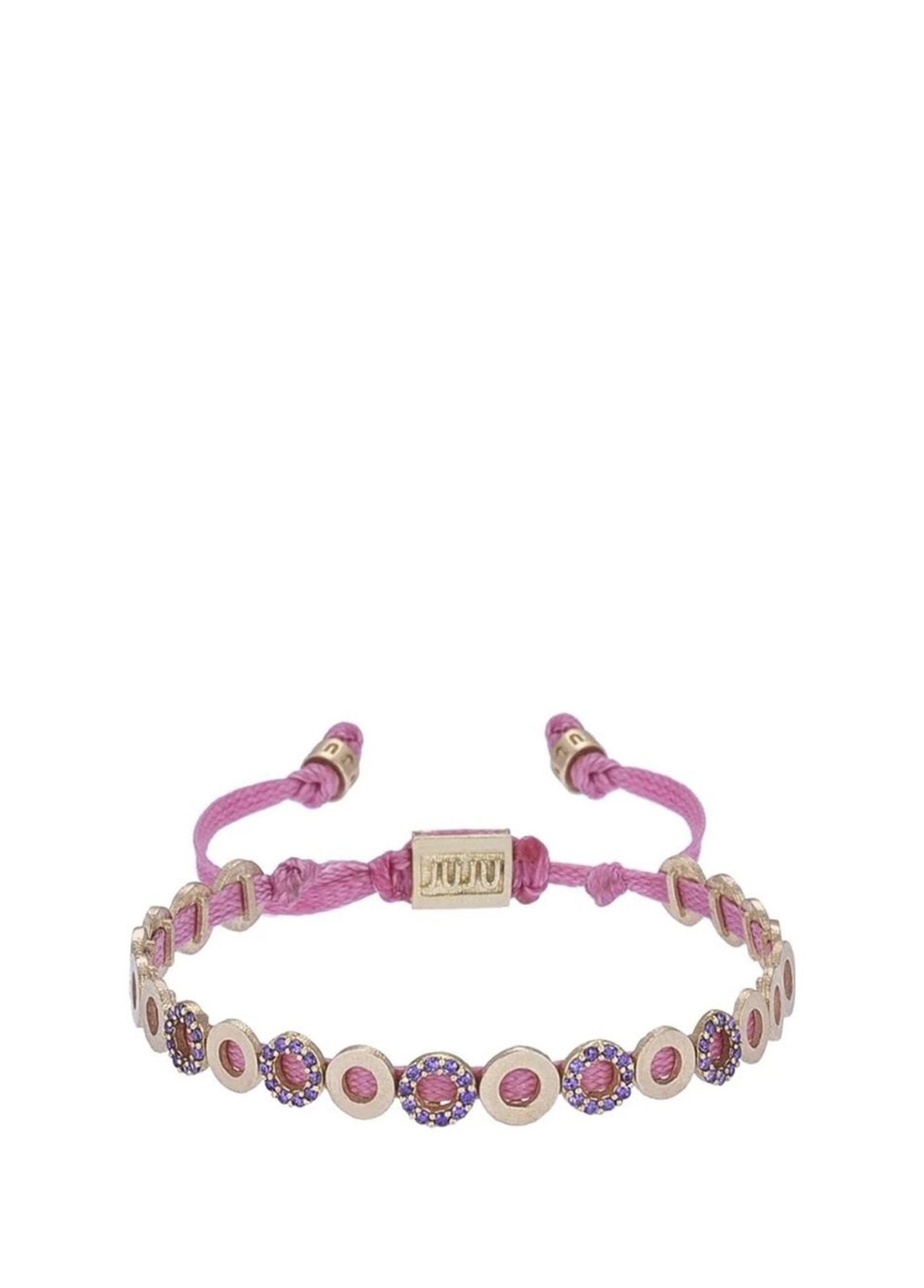 JUJU MOOD Taşlı Mini Circle Unisex Bileklik