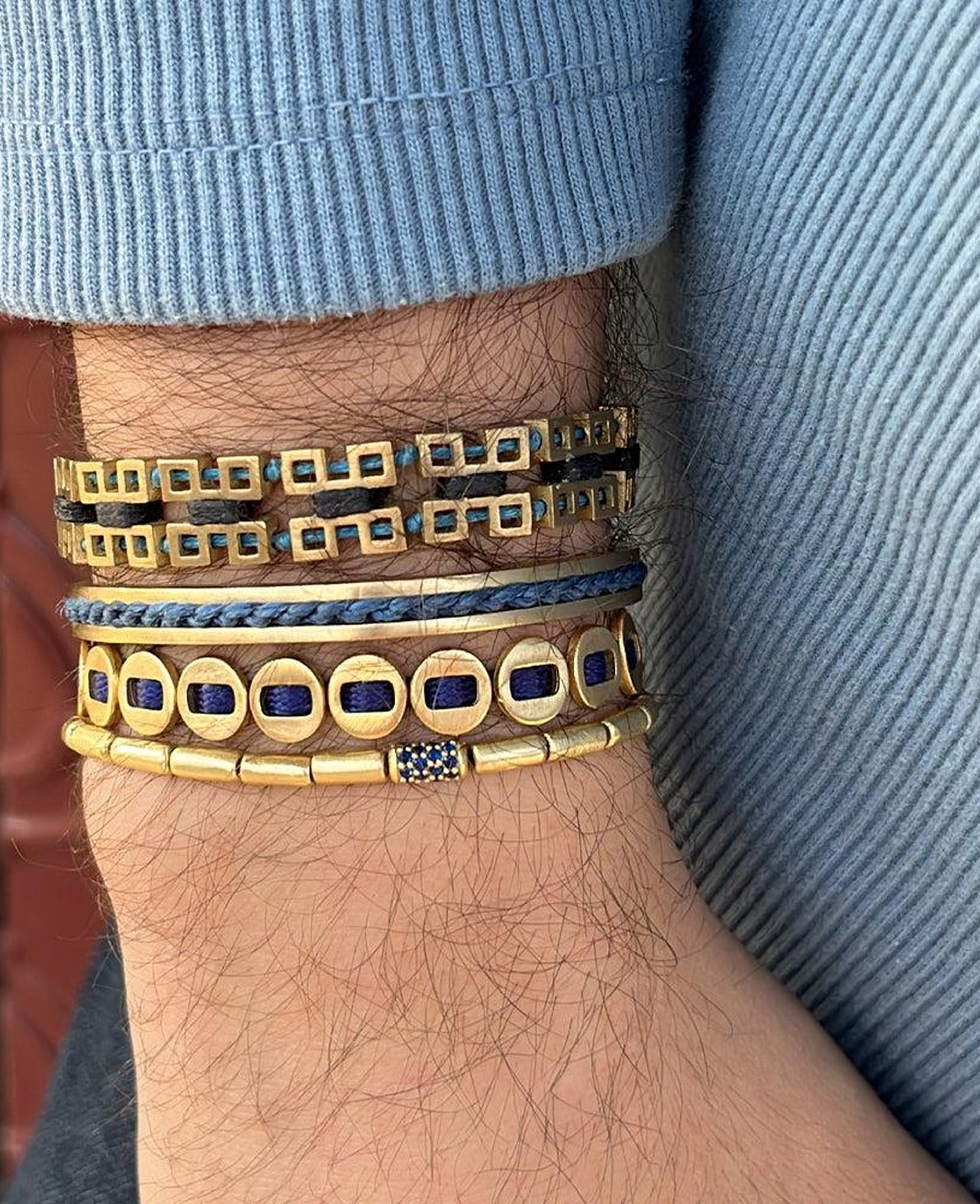 JUJU MOOD Taşlı Tube Unisex Bileklik