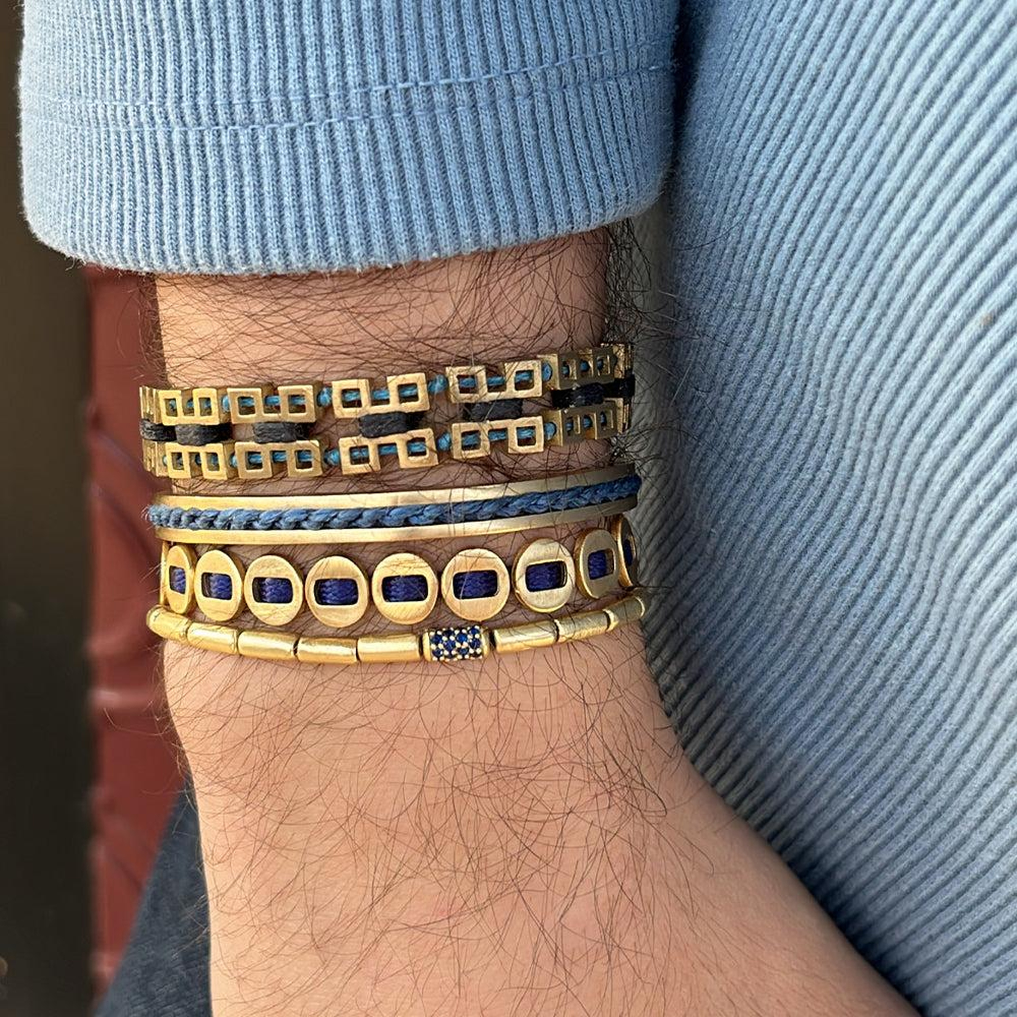 JUJU MOOD Taşlı Tube Unisex Bileklik