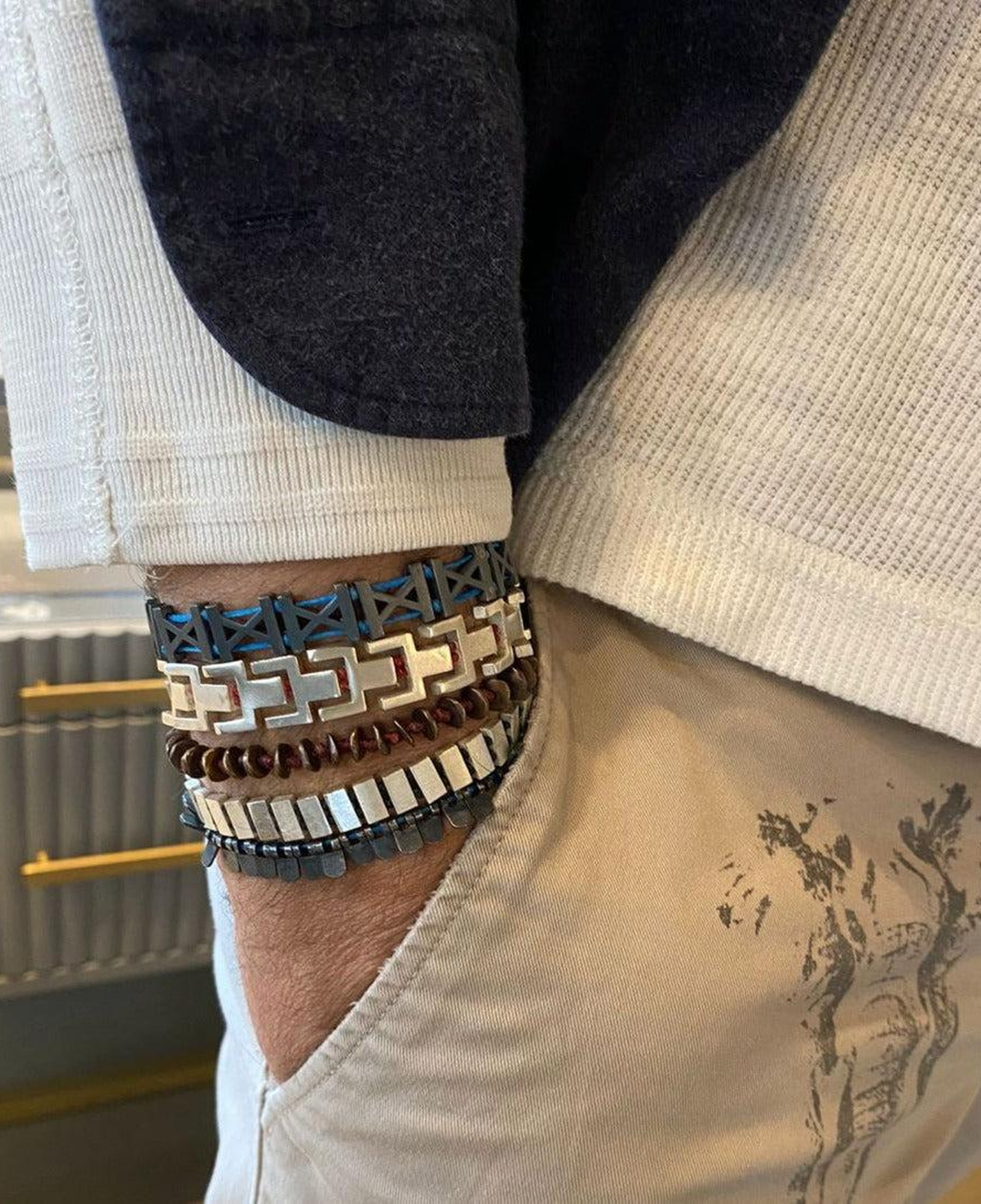 JUJU MOOD Column Unisex Bileklik
