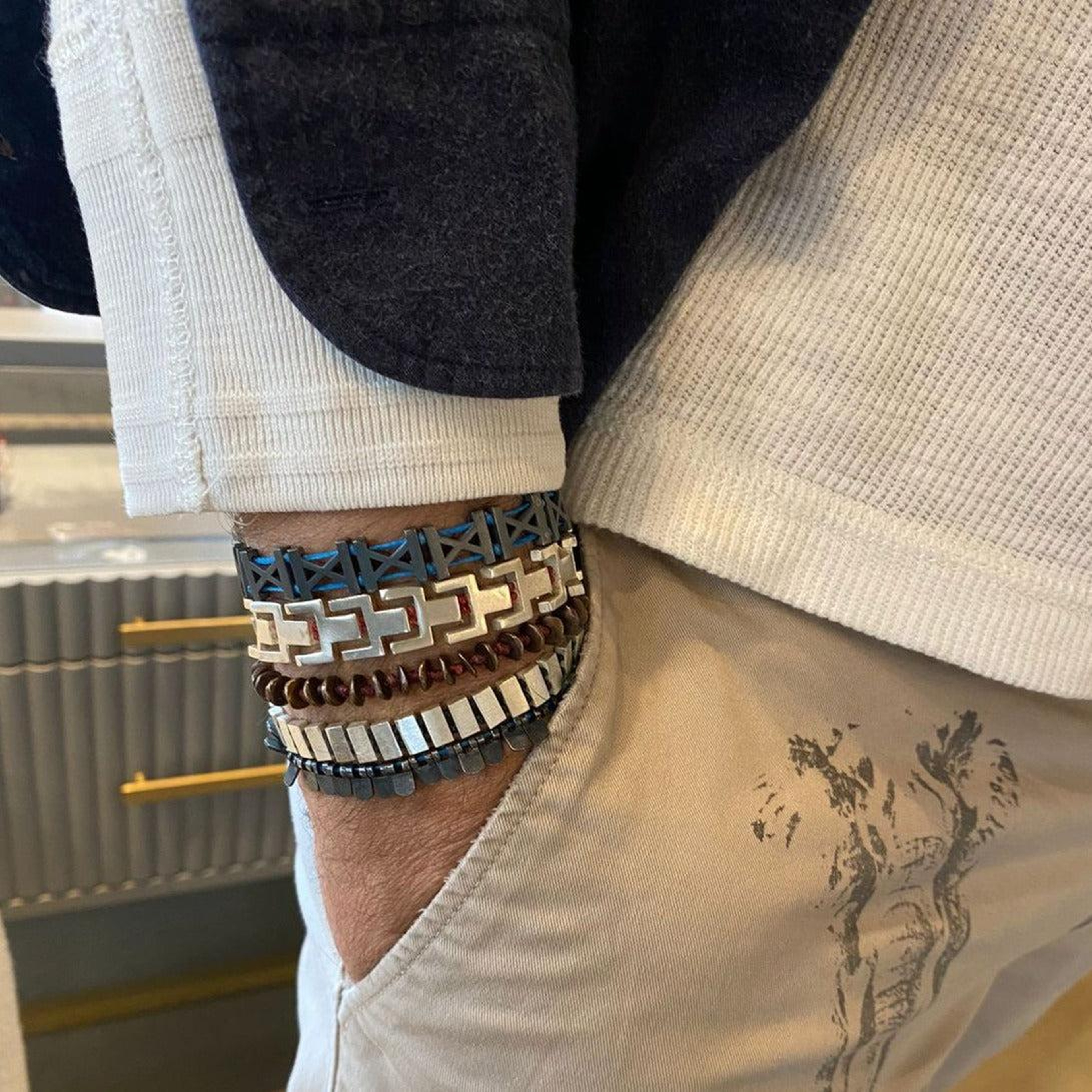 JUJU MOOD Column Unisex Bileklik