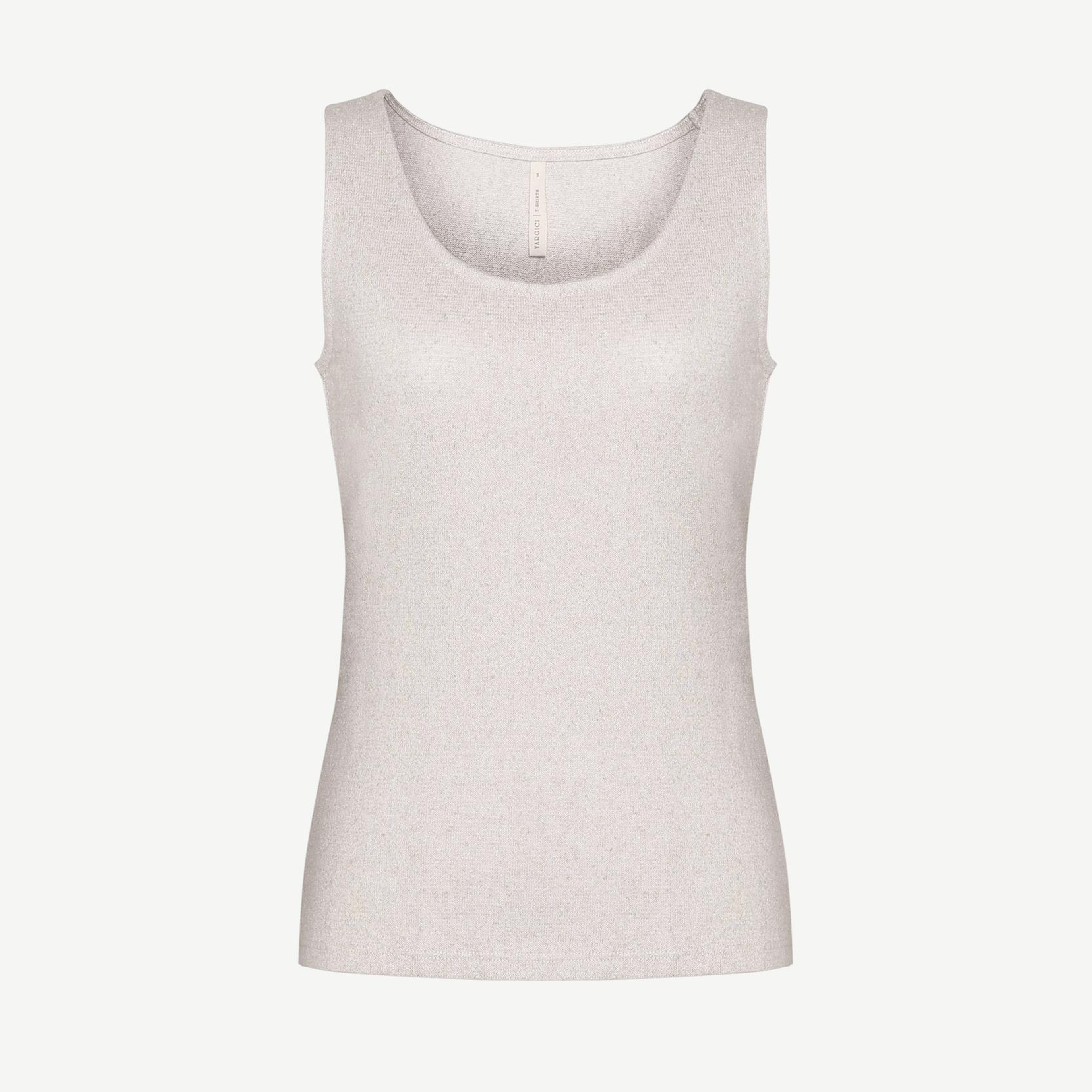 YARGICI Regular Düşük Yaka Yaka Kolsuz T-shirt