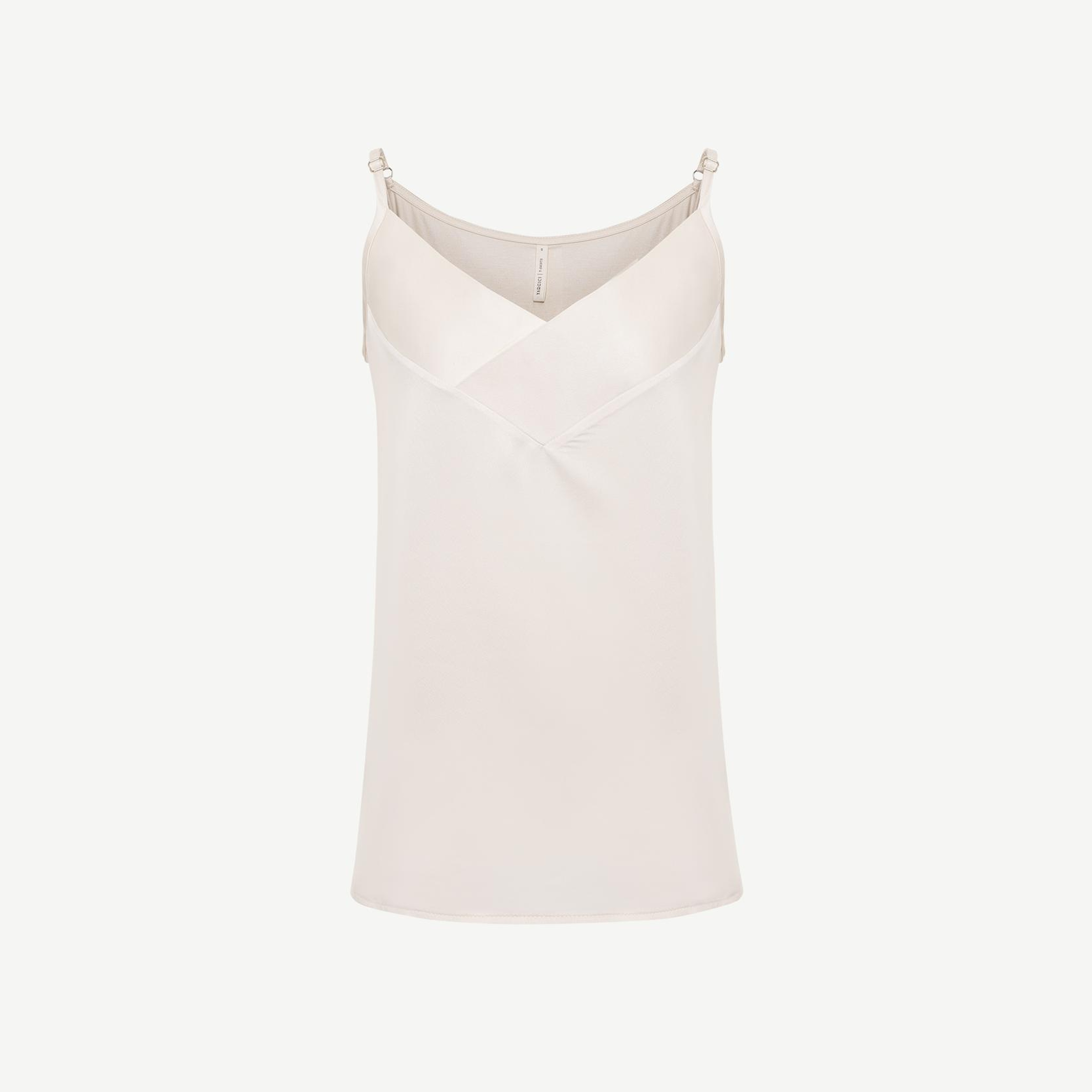 YARGICI V Yaka Askılı T-shirt