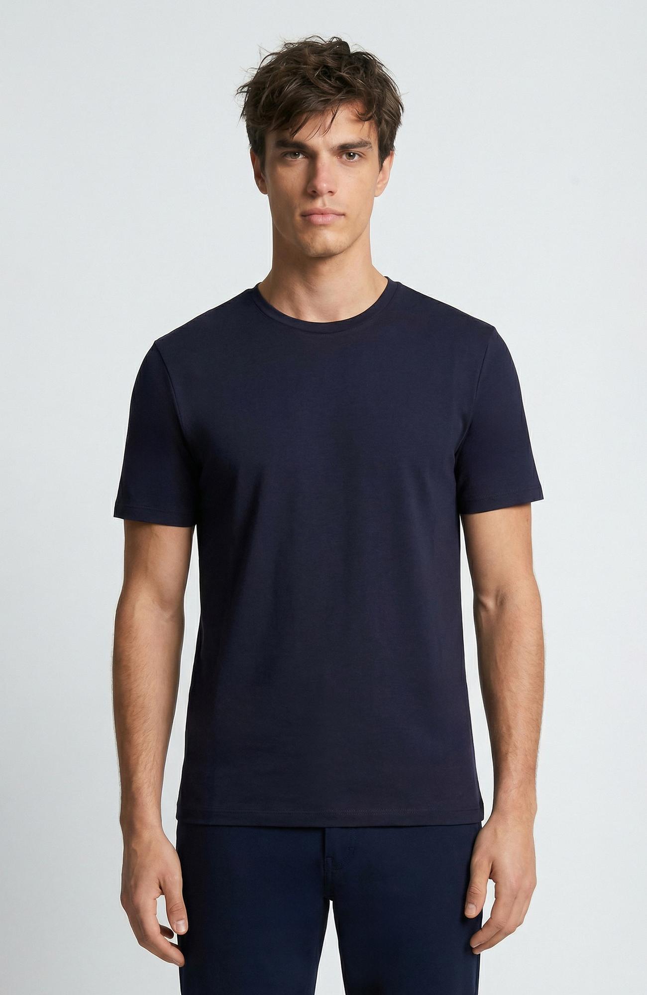 Network Erkek N-Tech Lacivert Basic T-shirt
