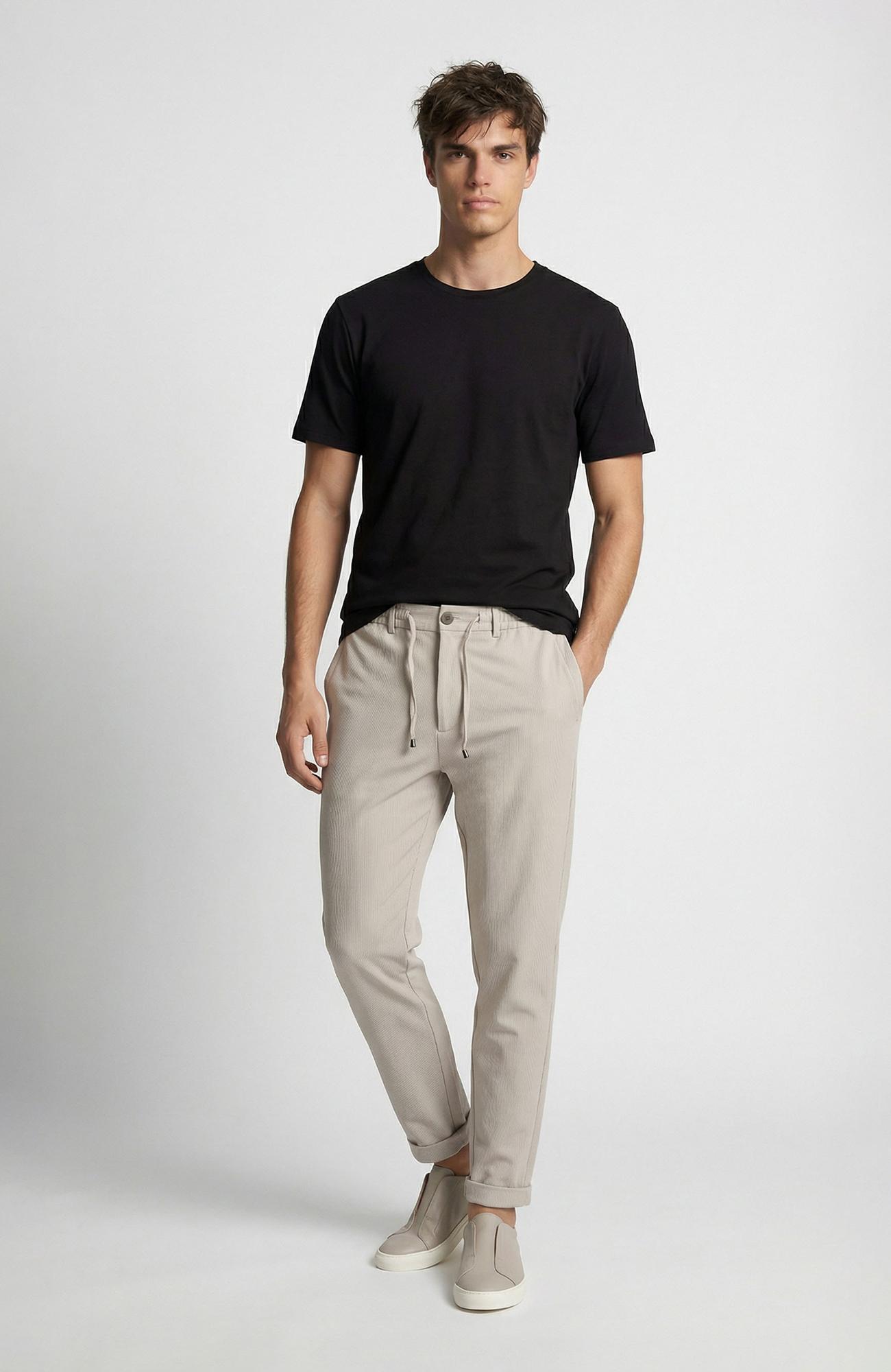 Network Erkek N-Tech Comfort Siyah Basic T-shirt