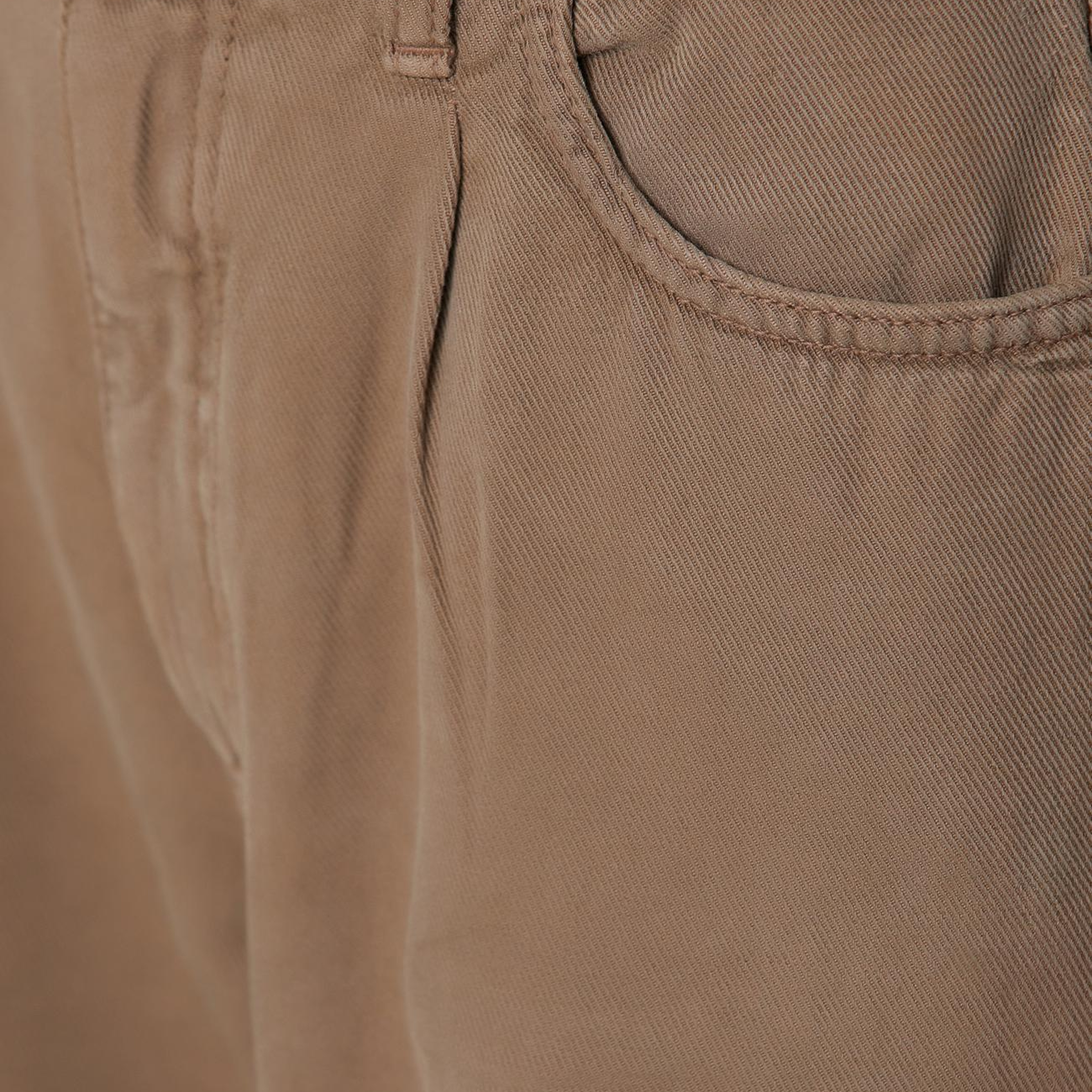Network Kadın Vizon Tencel Karışımlı Casual Pantolon