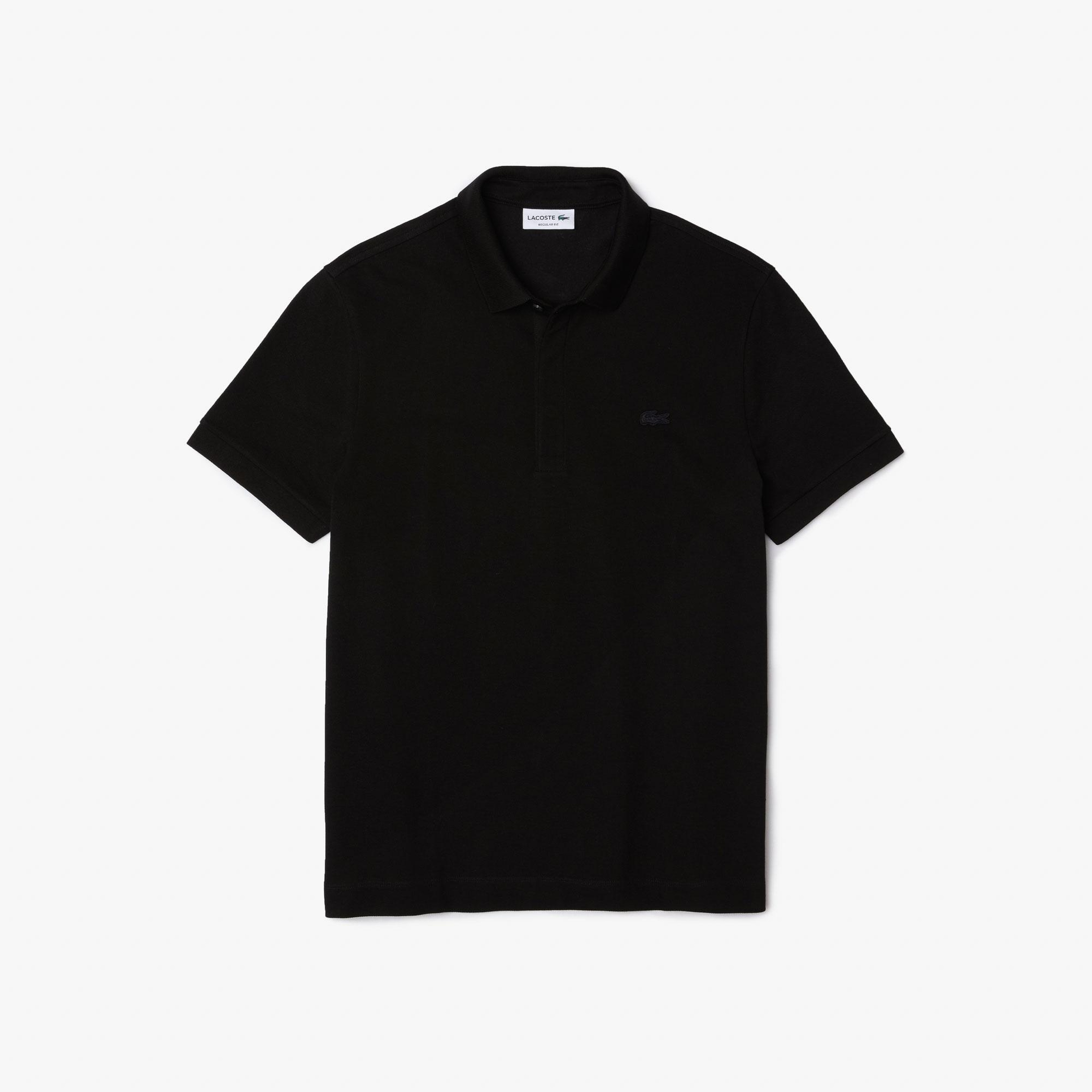 Lacoste Paris Erkek Regular Fit Siyah Polo