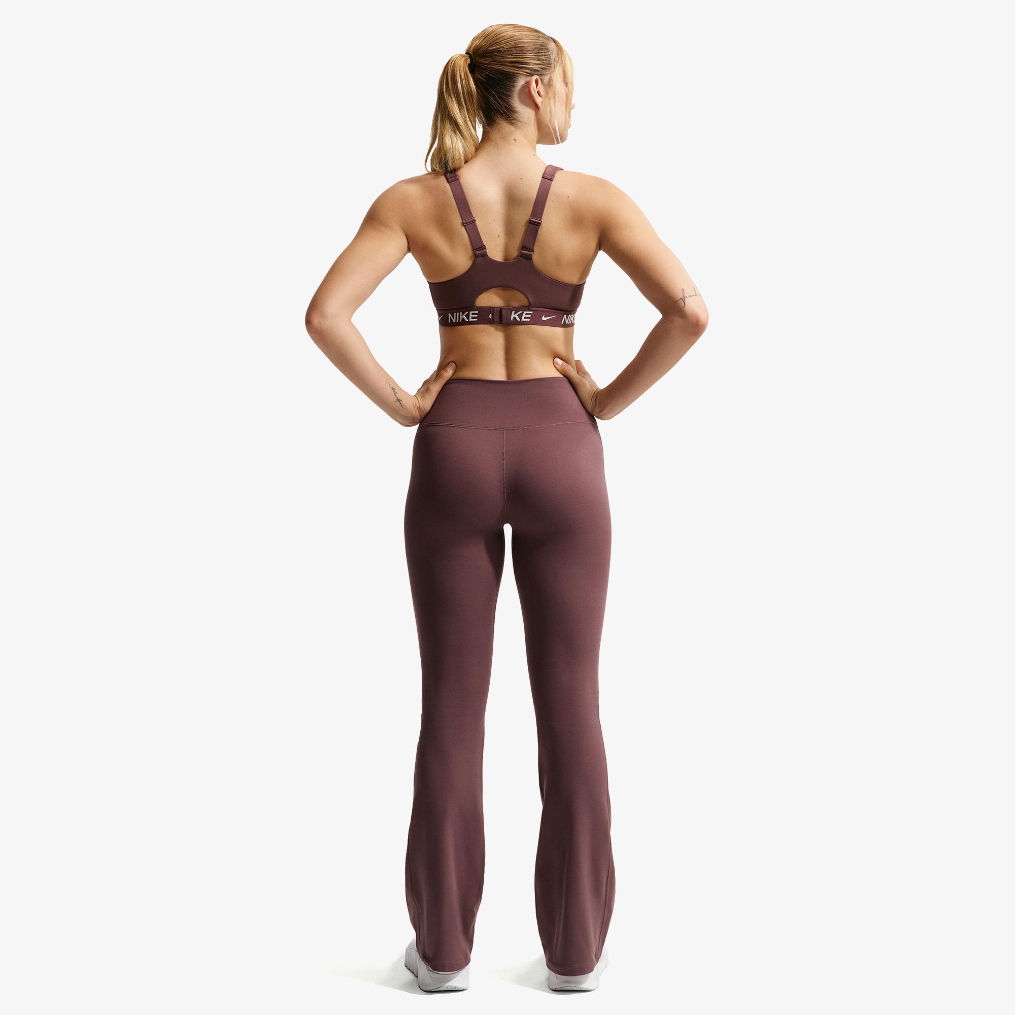 Nike Dri-Fit Indy Light Support Kadın Kahverengi Bra